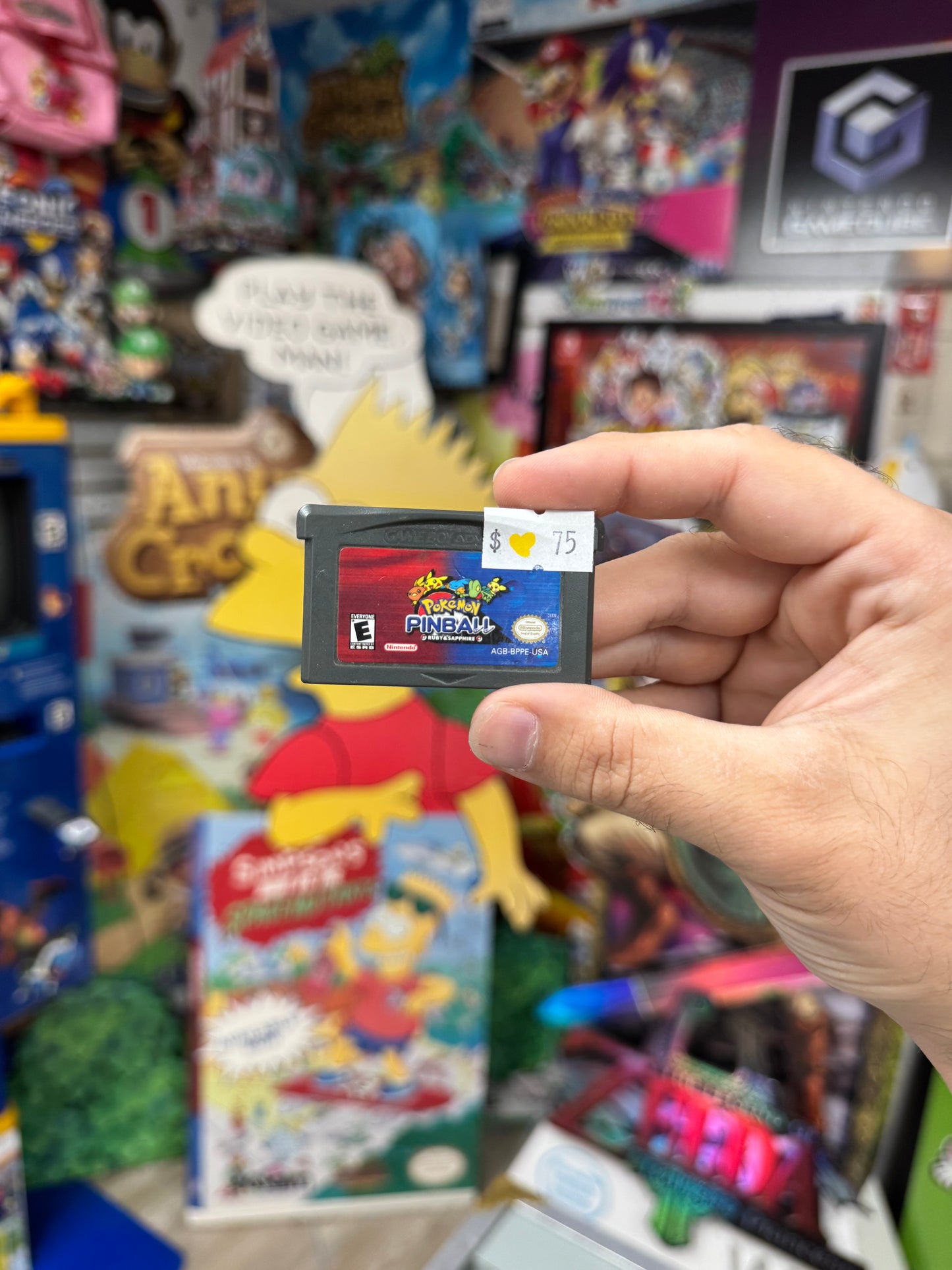 Pokemon Pinball Ruby & Sapphire GBA