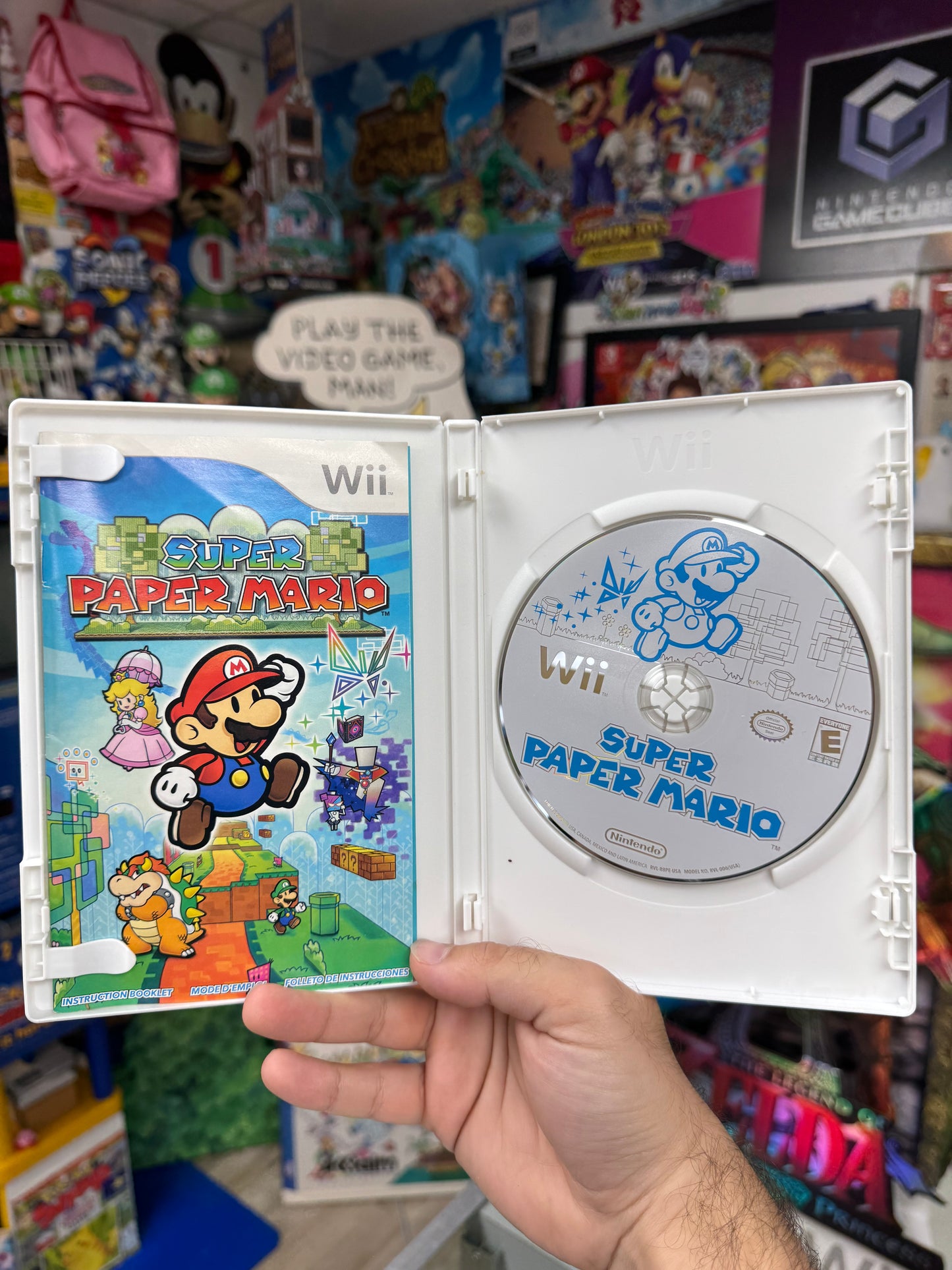 Super Paper Mario Wii CIB