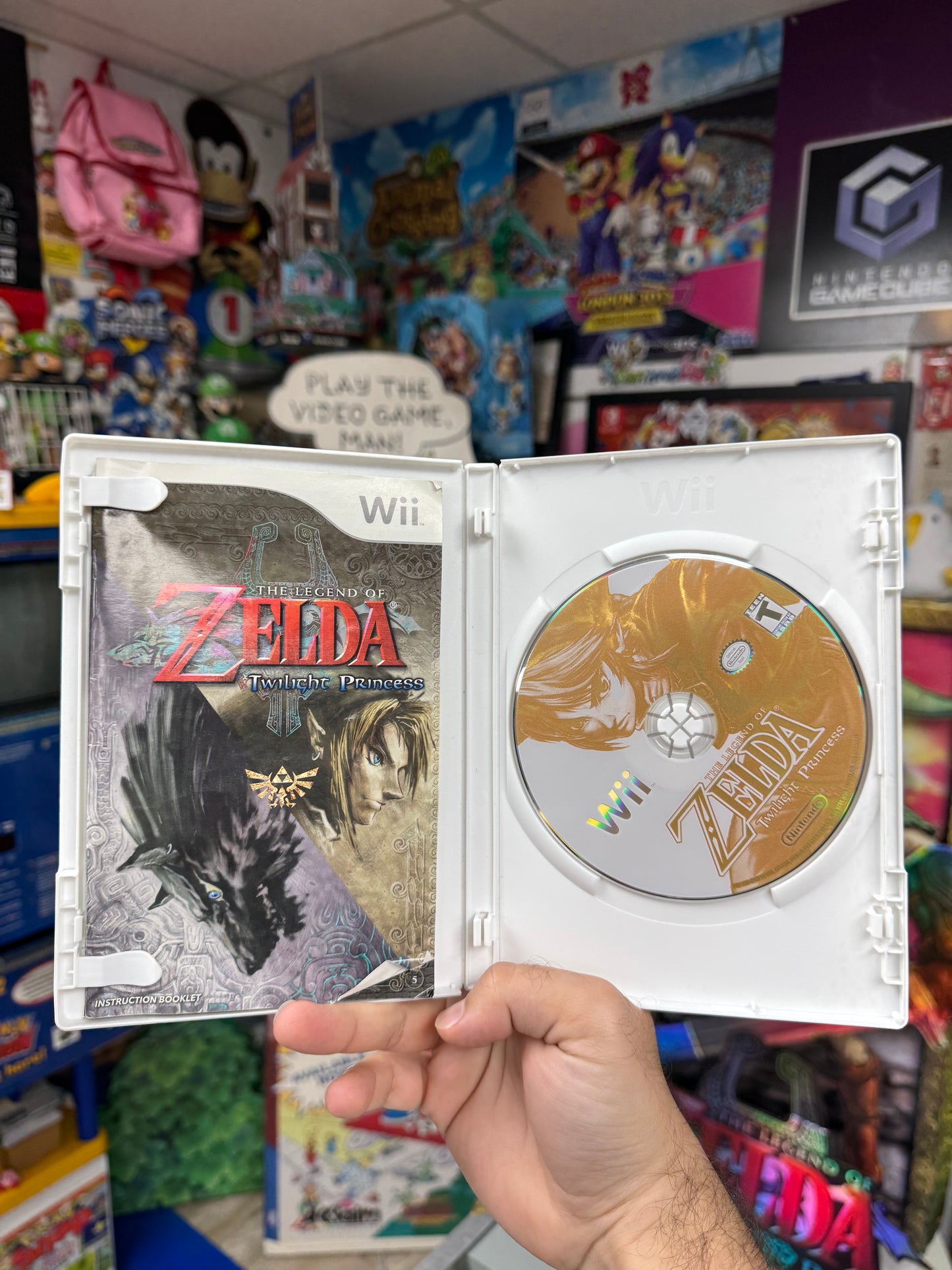 Zelda Twilight Princess Wii CIB