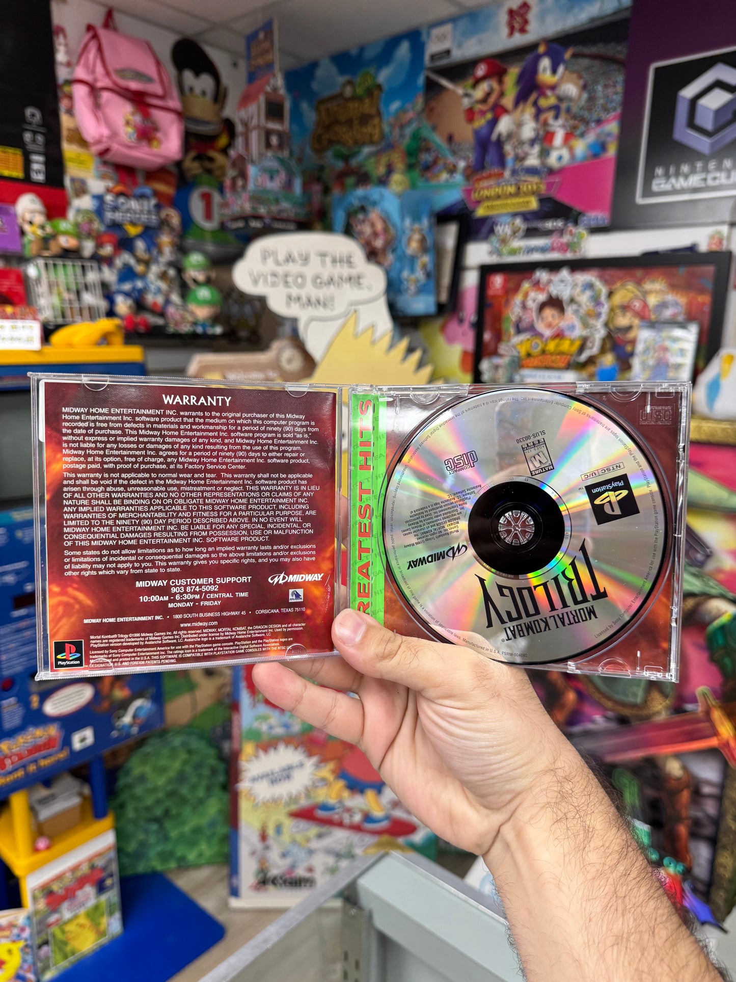 Mortal Kombat Trilogy PS1 CIB