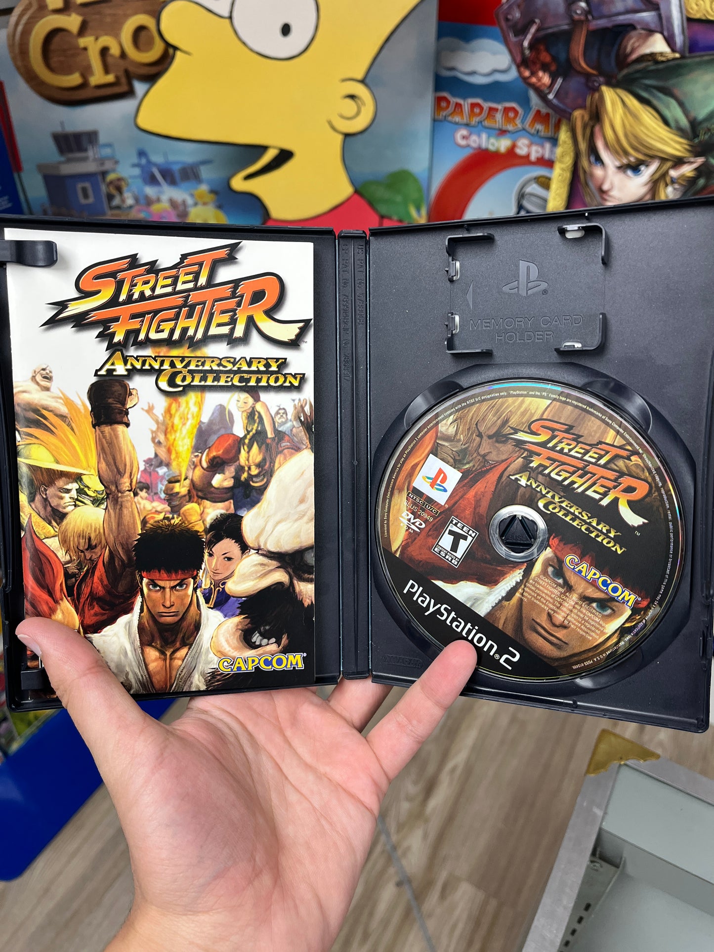 Street Fighter Anniversary Collection PS2 CIB