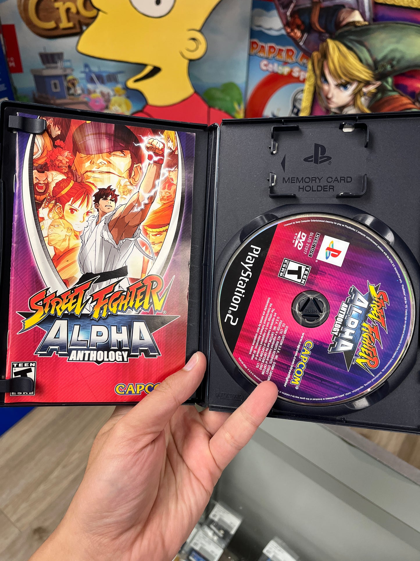 Street Fighter Alpha Anthology PS2 CIB