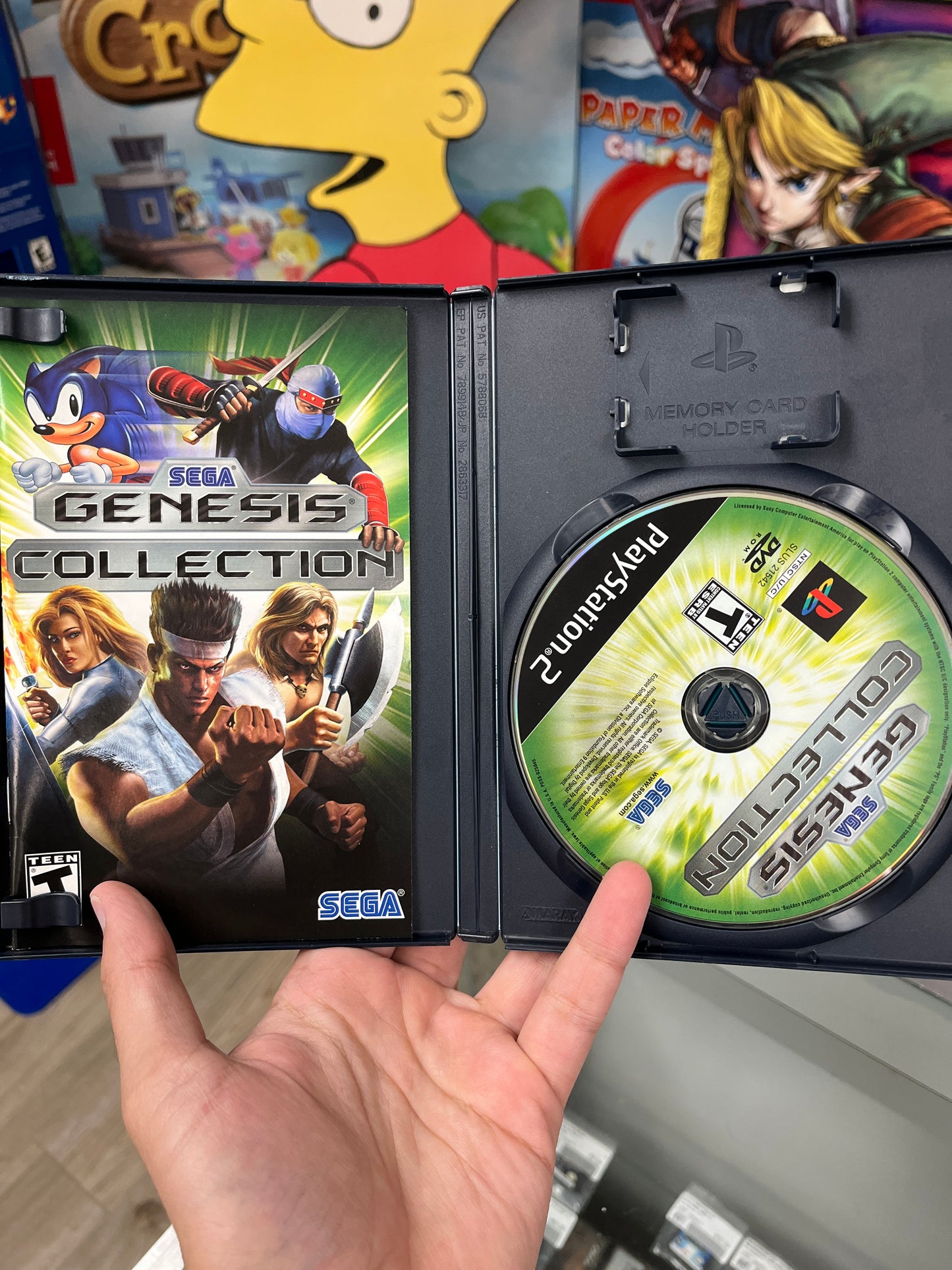 Sega Genesis Collection PS2 CIB