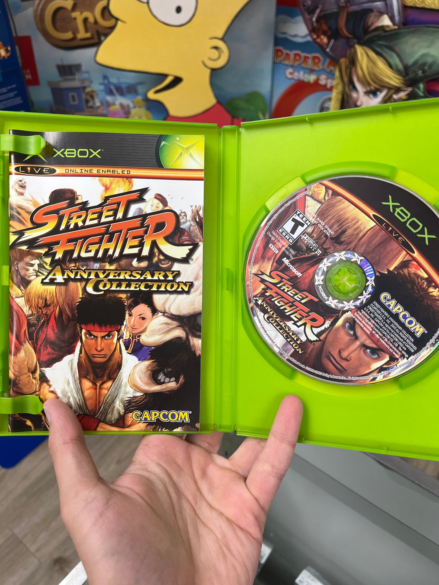 Street Fighter Anniversary Collection Xbox CIB