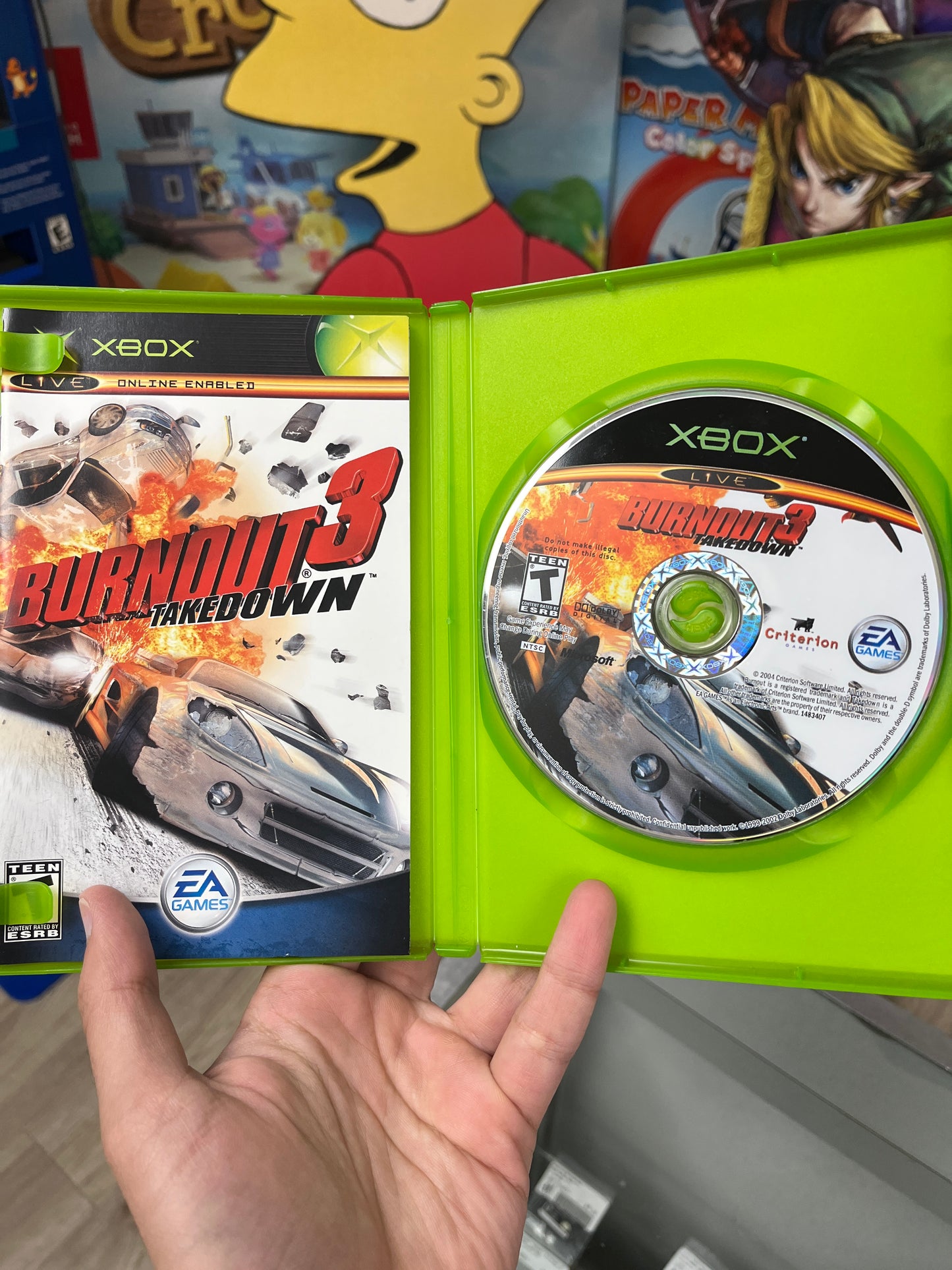 Burnout 3 Takedown Xbox CIB