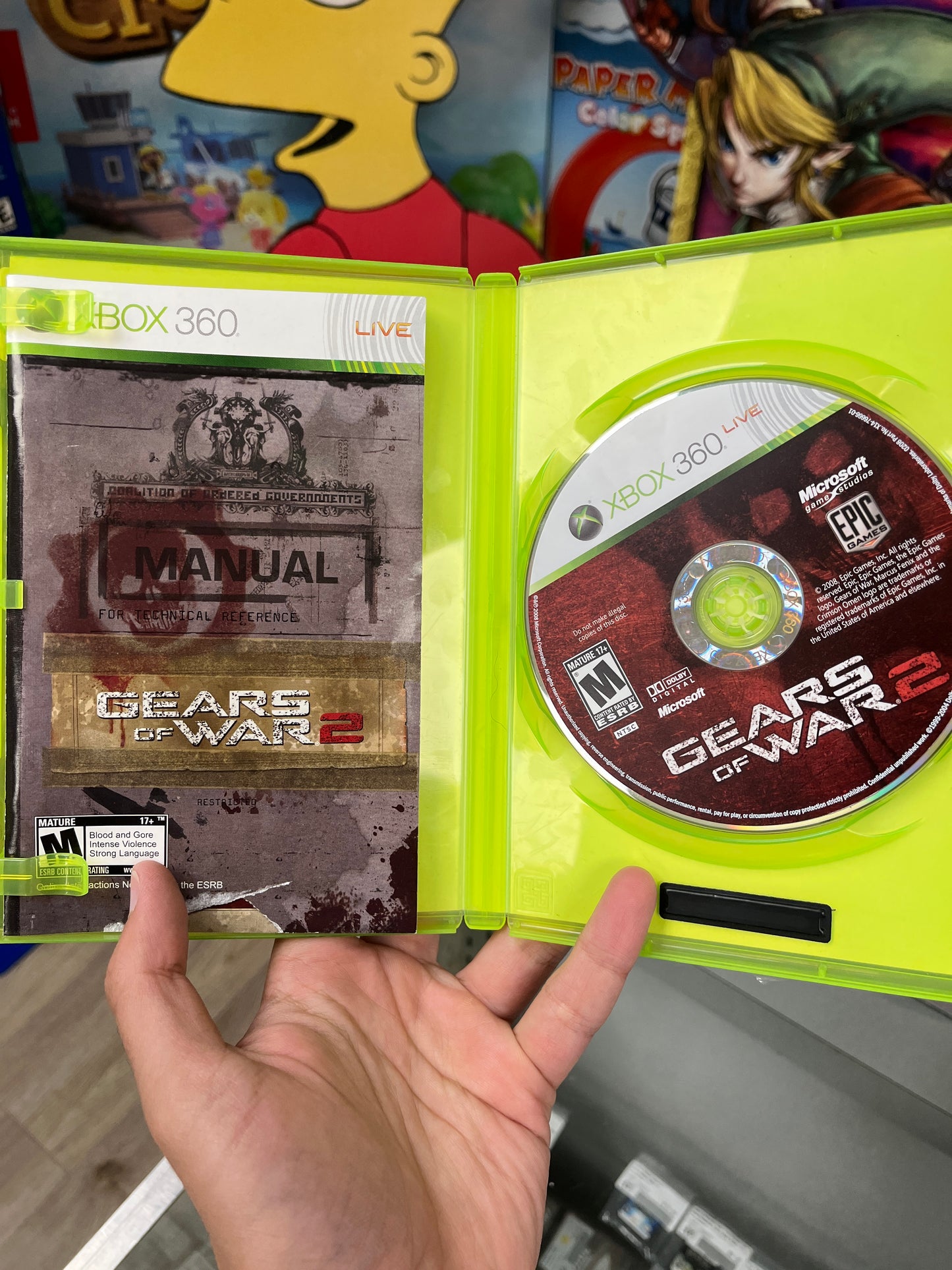 Gears of War 2 Xbox 360 CIB