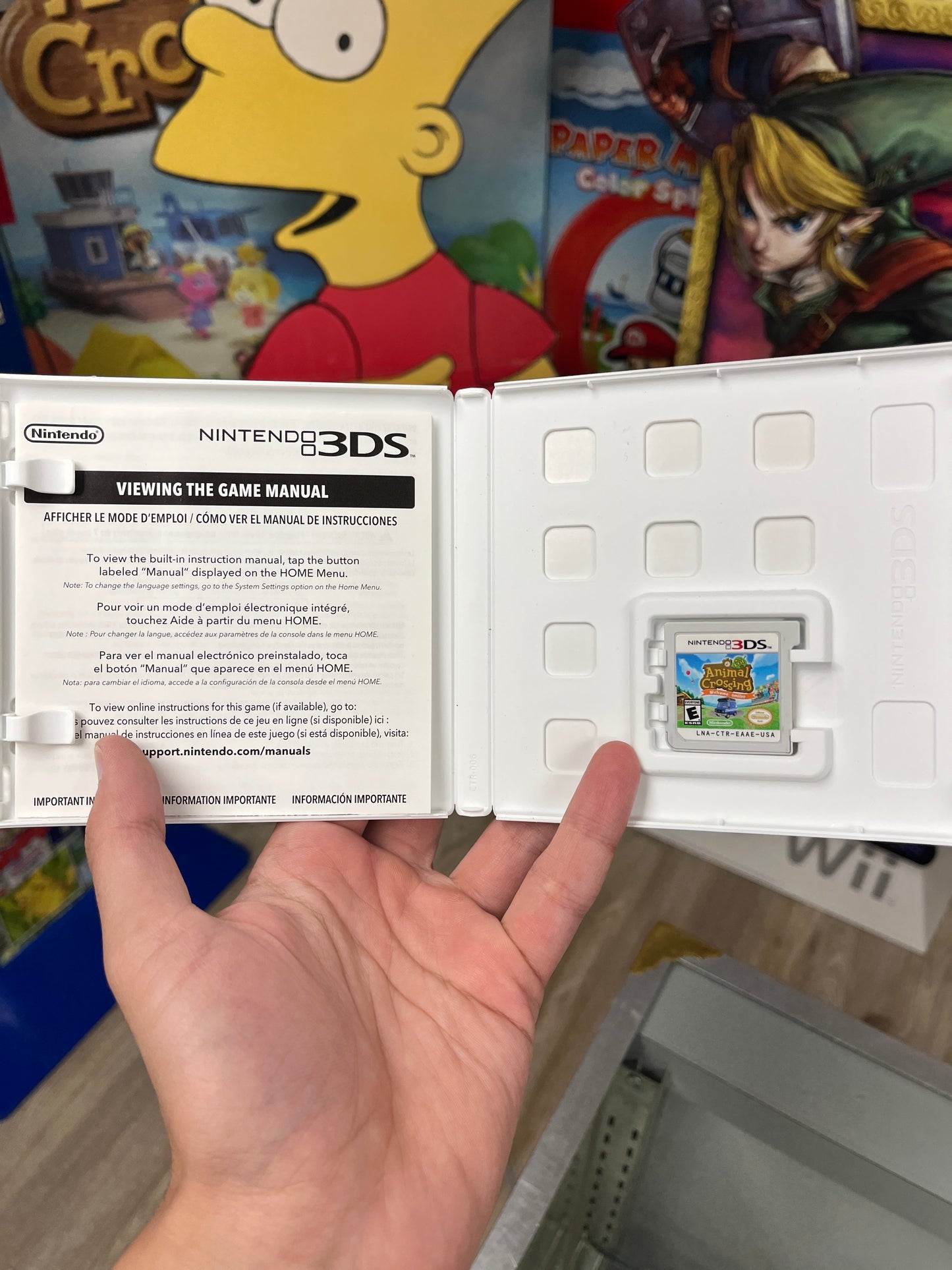 Animal Crossing New Leaf Welcome amiibo 3DS CIB