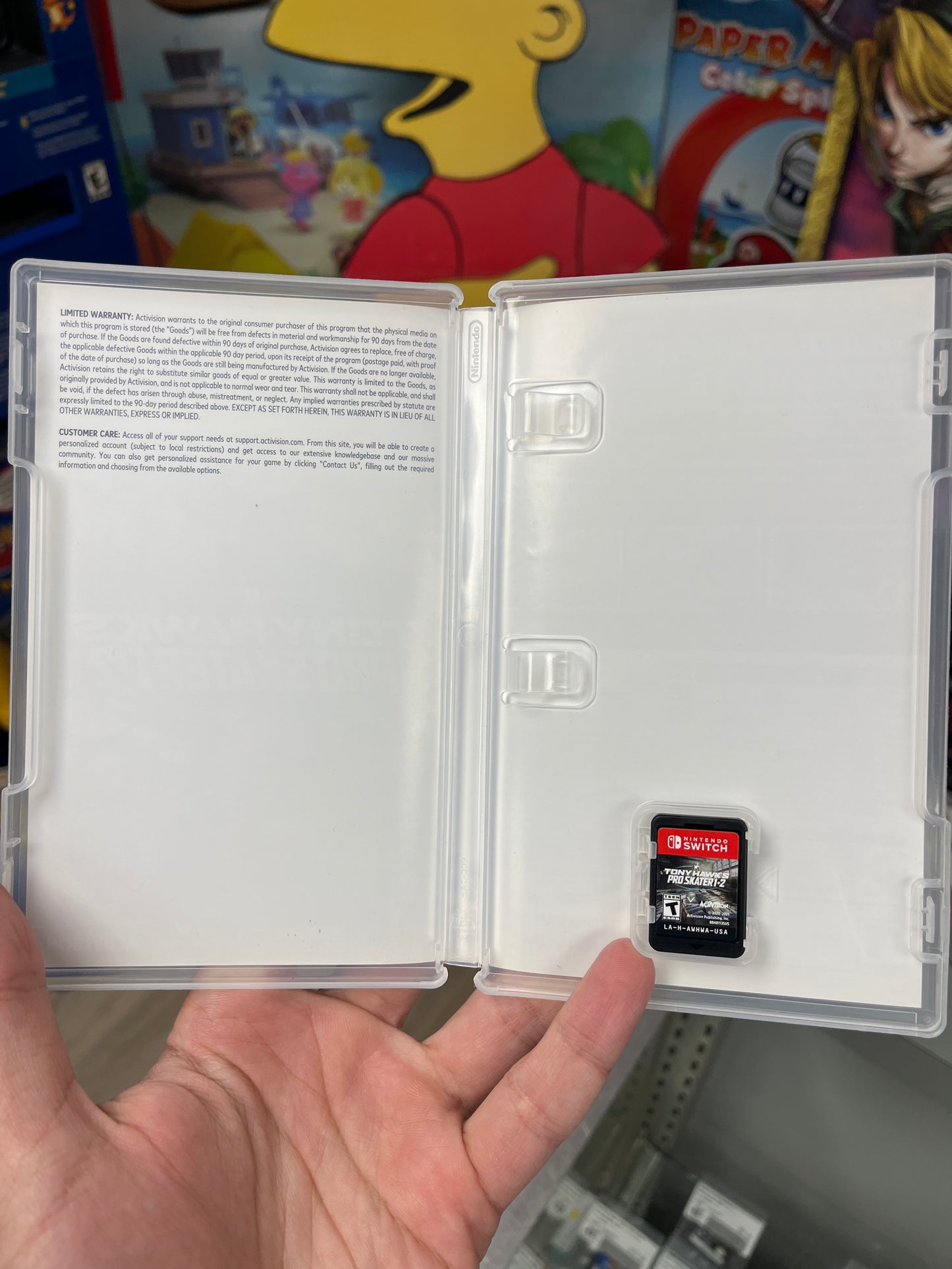 Tony Hawk's Pro Skater 1+2 Switch