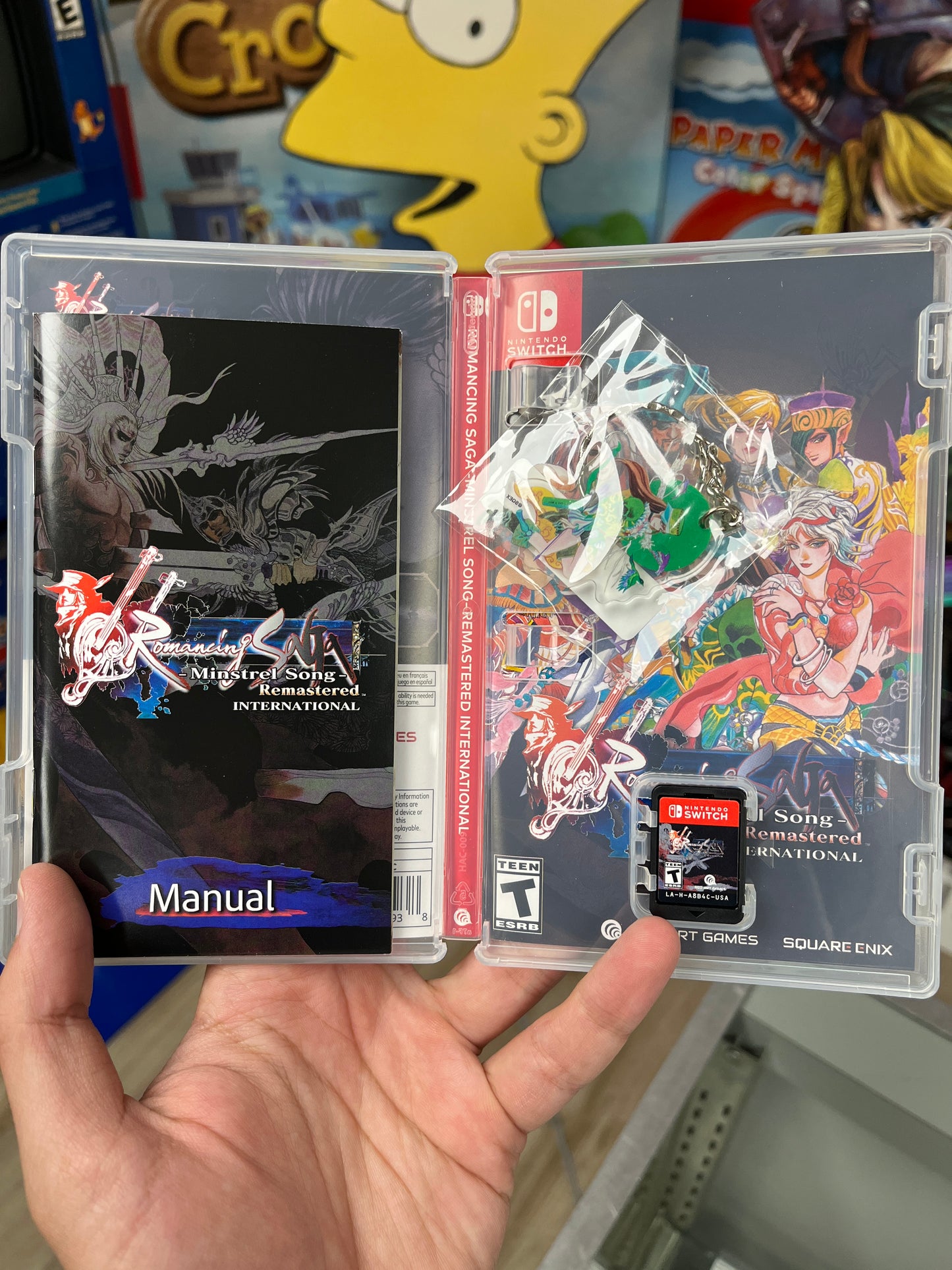 Romancing SaGa: Minstrel Song Remastered Switch CIB