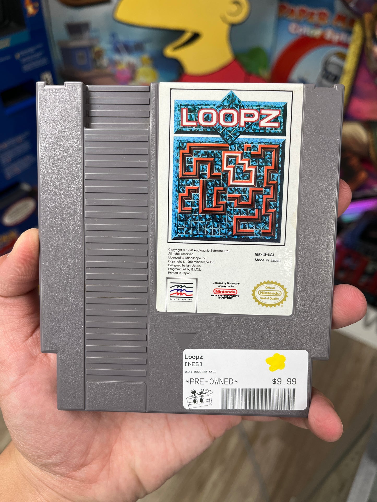 Loopz NES