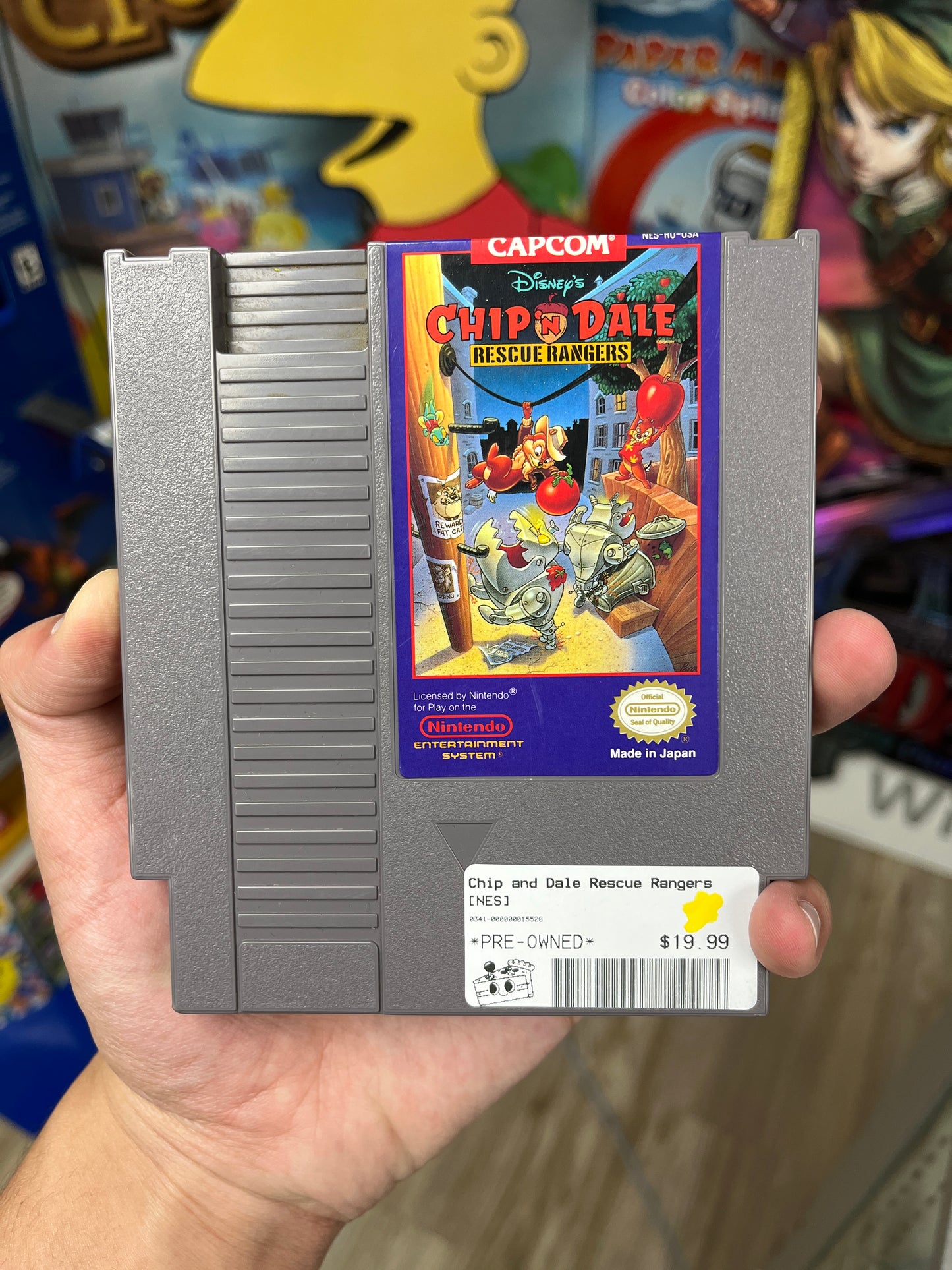 Chip and Dale Rescue Rangers NES