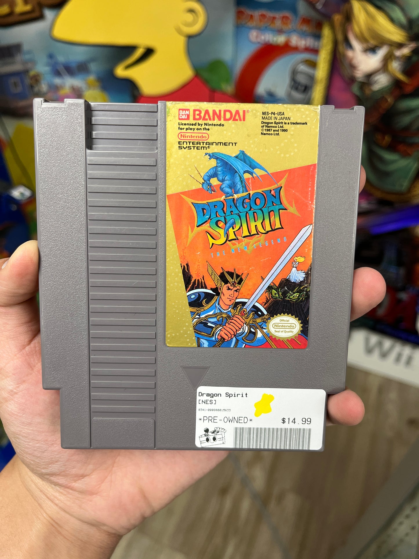 Dragon Spirit NES