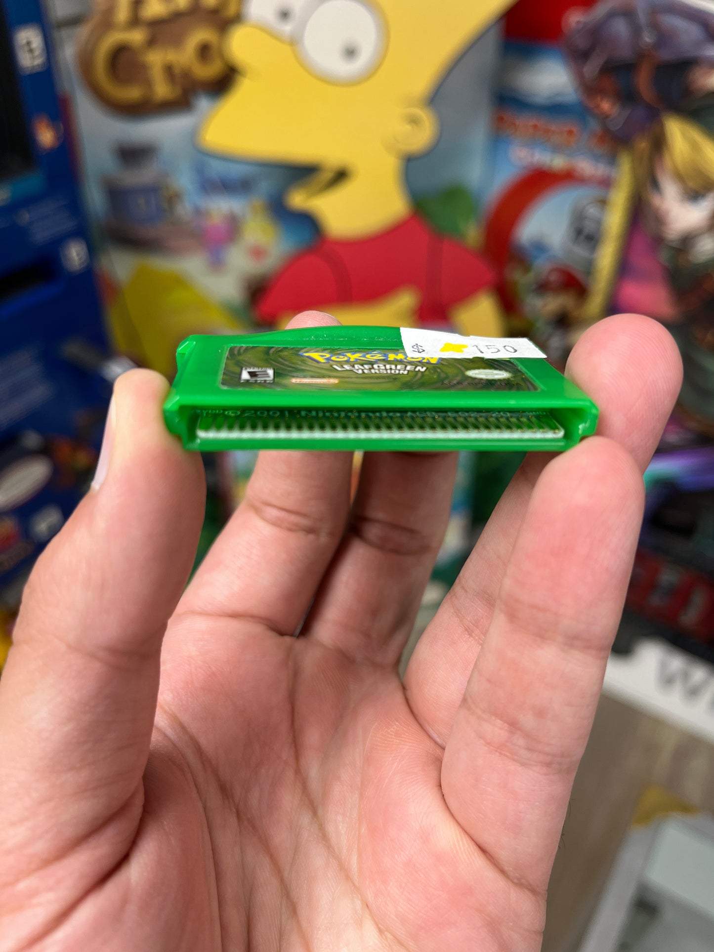 Pokemon Leaf Green GBA