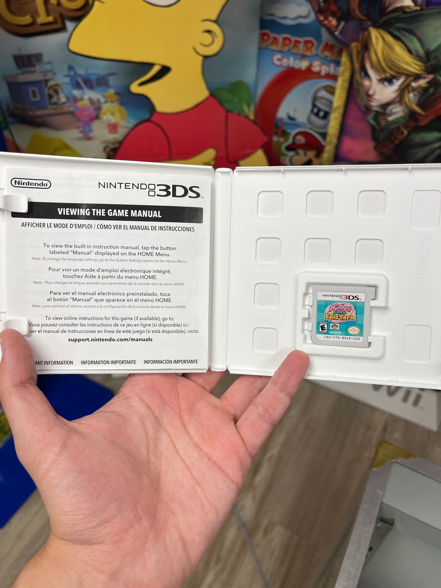 Kirby's Extra Epic Yarn 3DS CIB