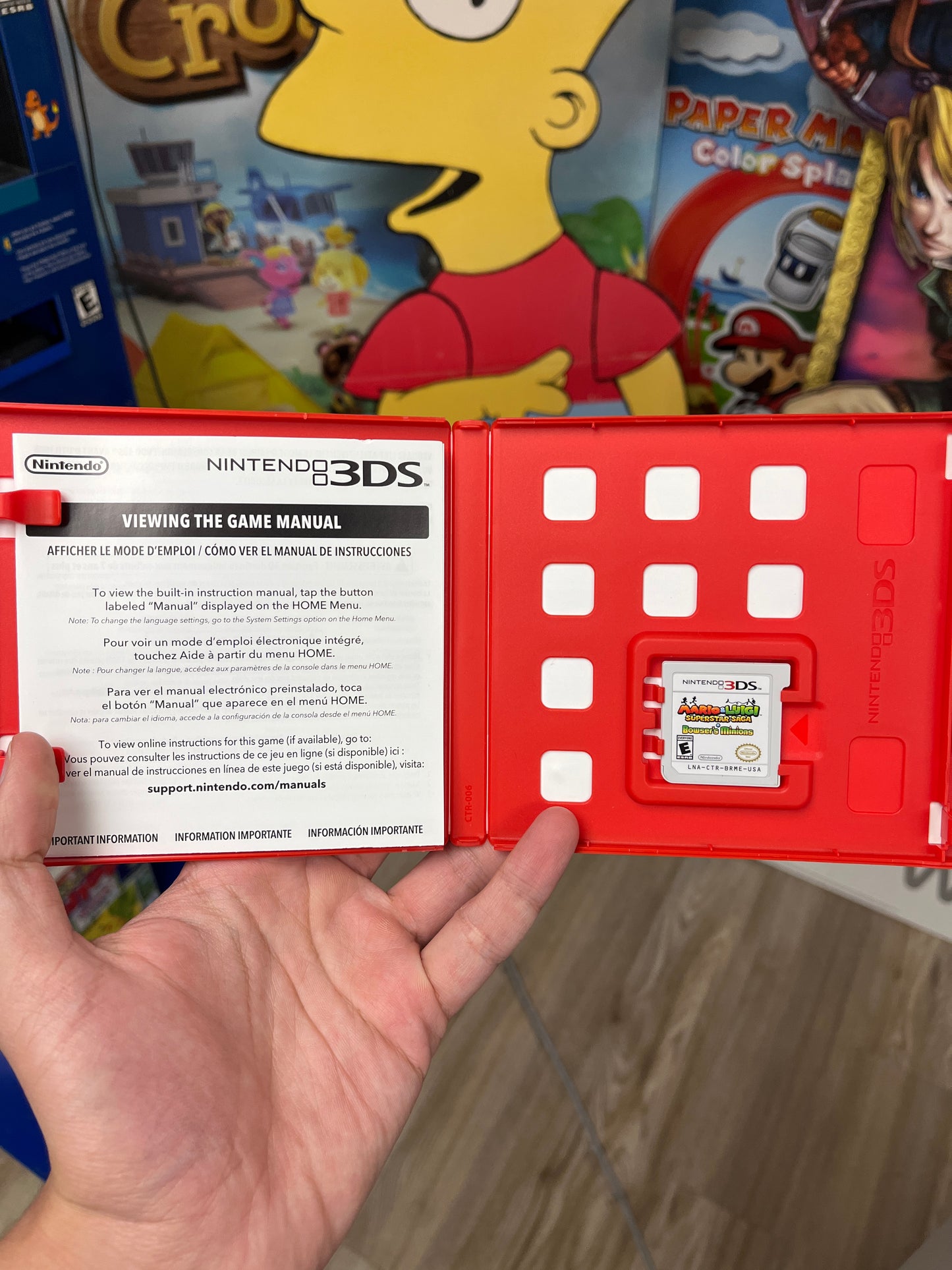Mario & Luigi: Superstar Saga + Bowser's Minions 3DS CIB