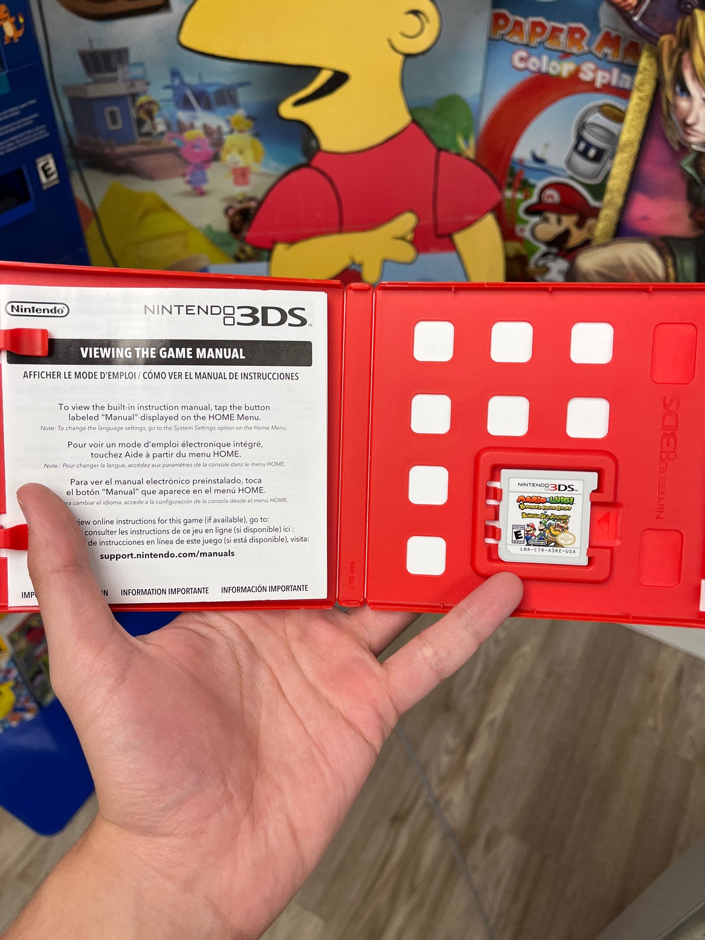 Mario & Luigi Bowser's Inside Story + Bowser Jr.'s Journey 3DS CIB