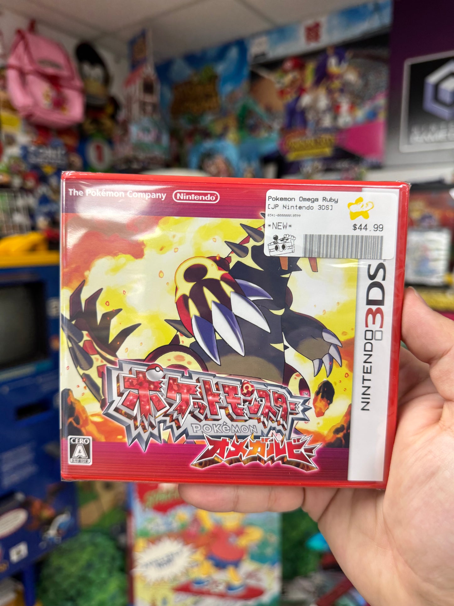 Pokemon Omega Ruby 3DS JP