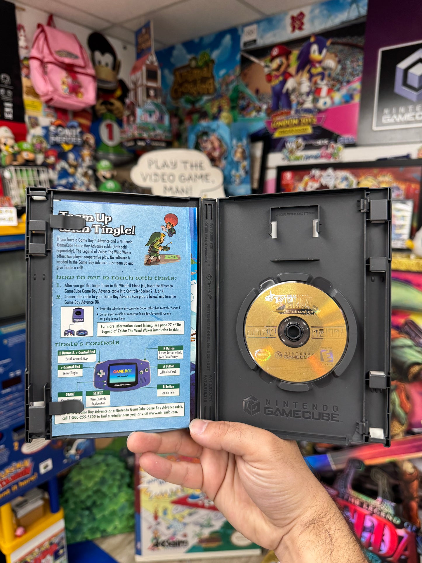 Zelda Wind Waker GameCube CIB