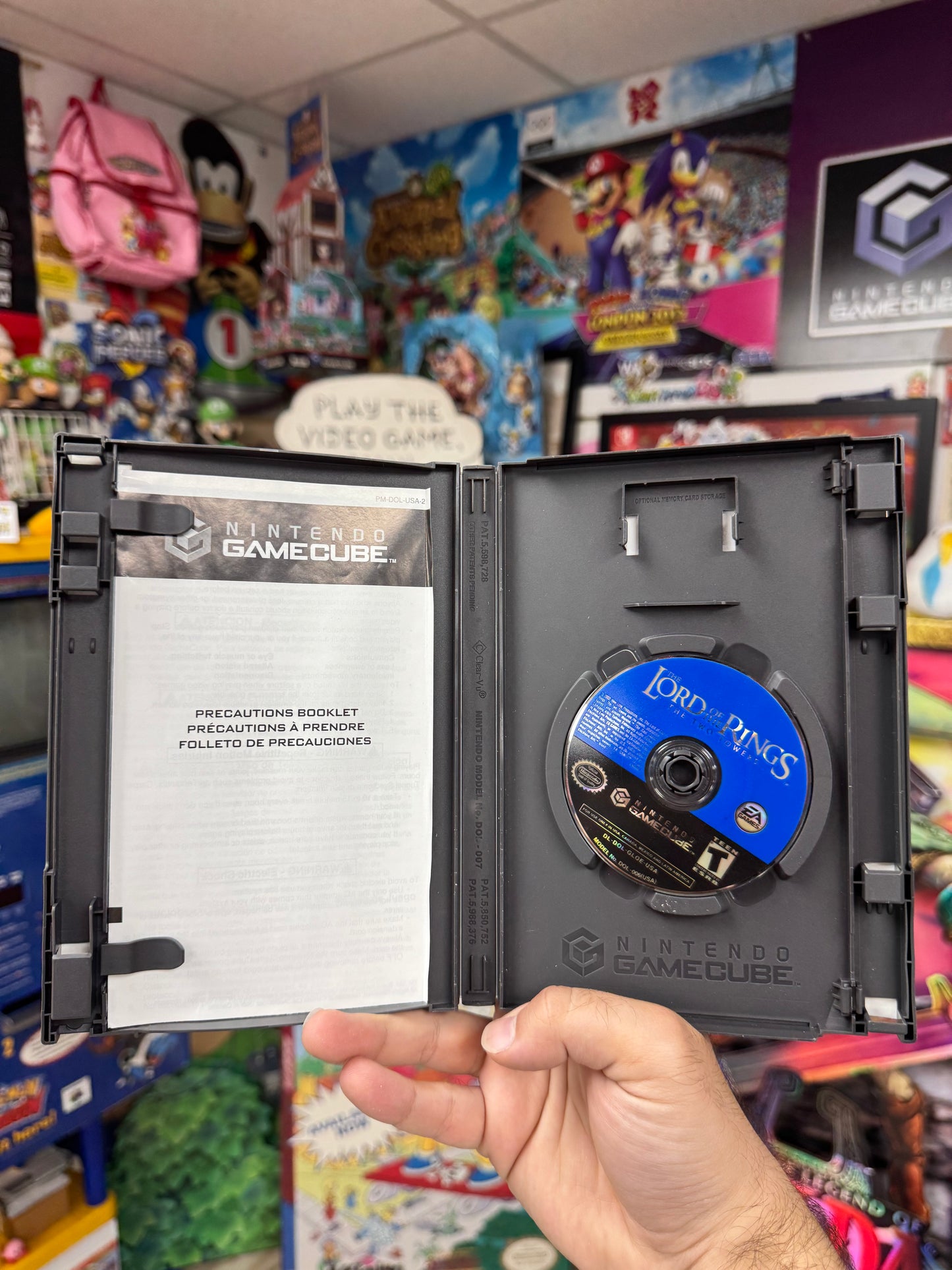 Lord of the Rings Two Towers GameCube Boxed