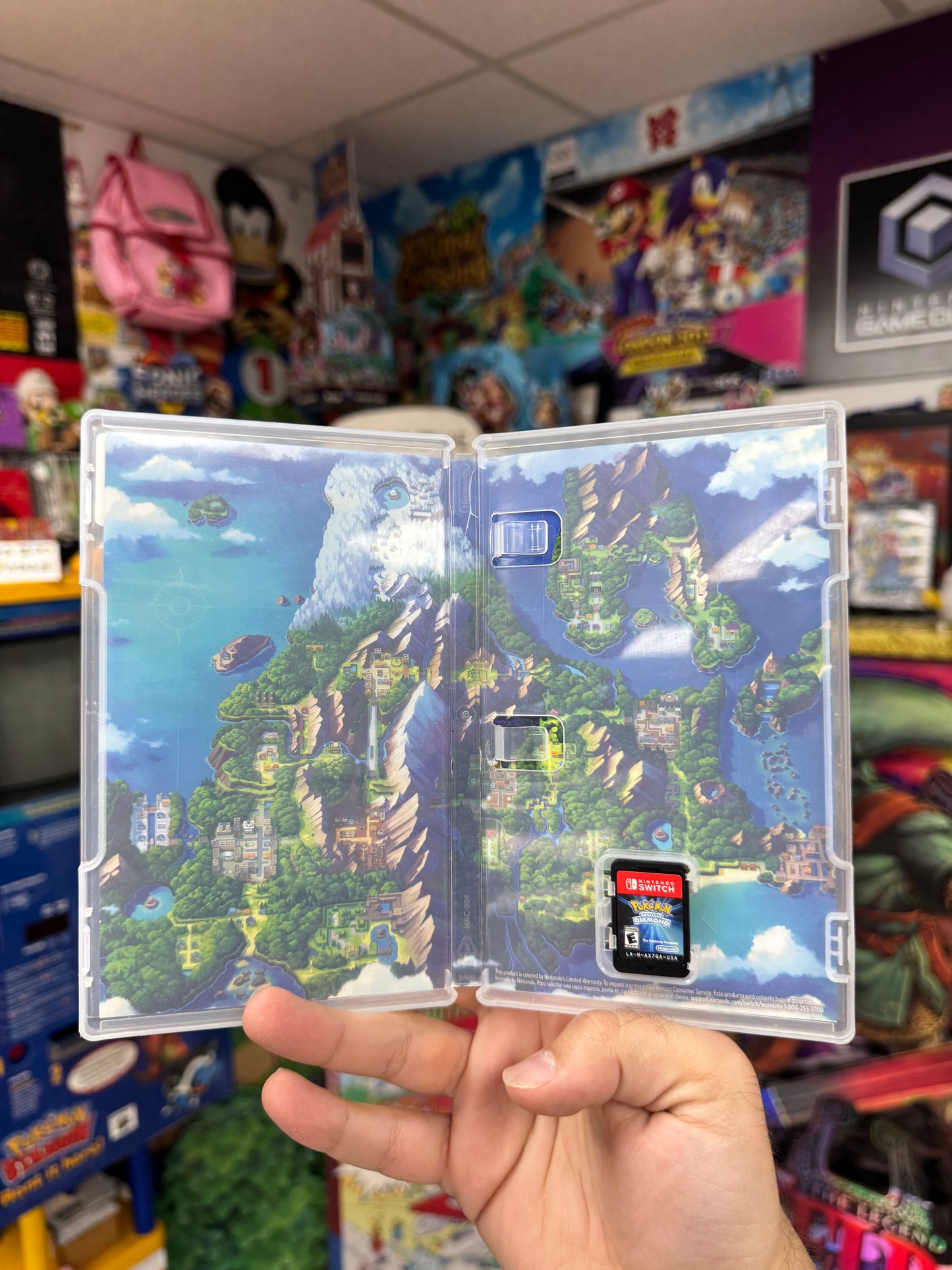 Pokemon Brilliant Diamond Switch CIB
