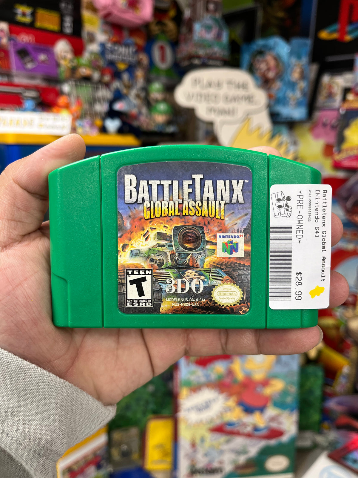 BattleTanx Global Assault - N64 Loose