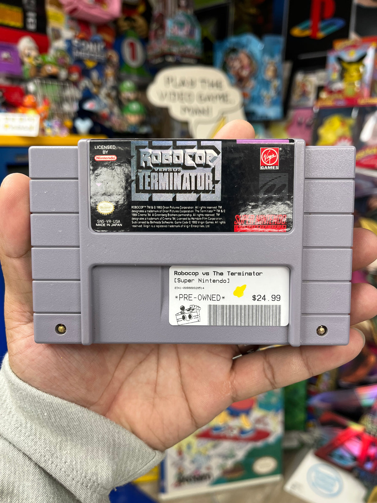Robocop vs. The Terminator - SNES Loose