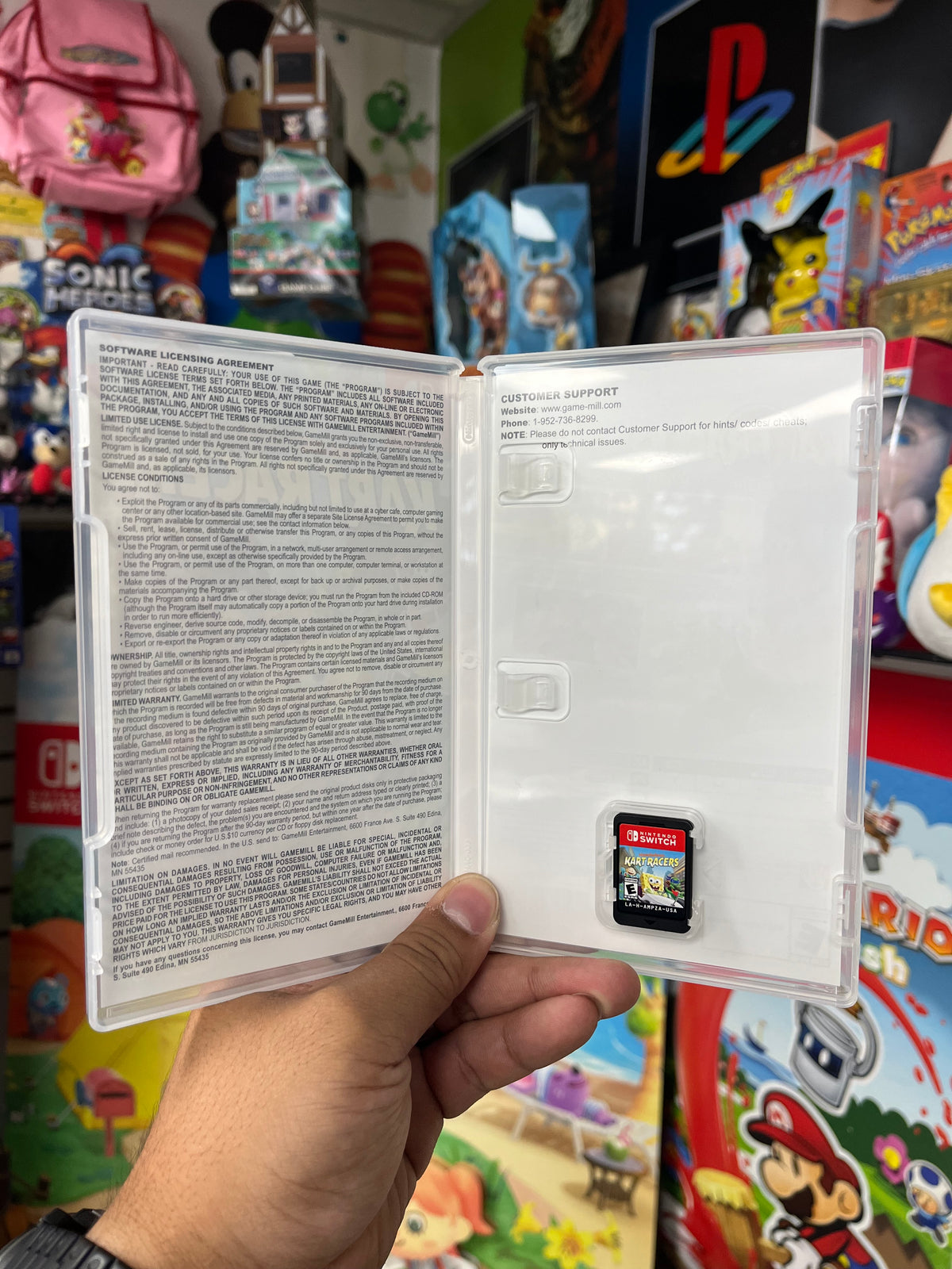 Nickelodeon Kart Racers - Nintendo Switch CIB