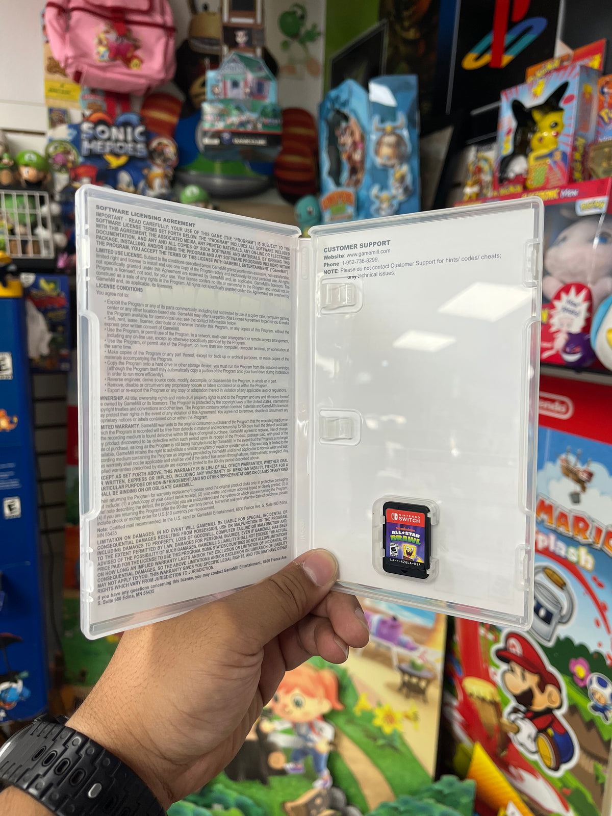 Nickelodeon All Star Brawl - Nintendo Switch CIB