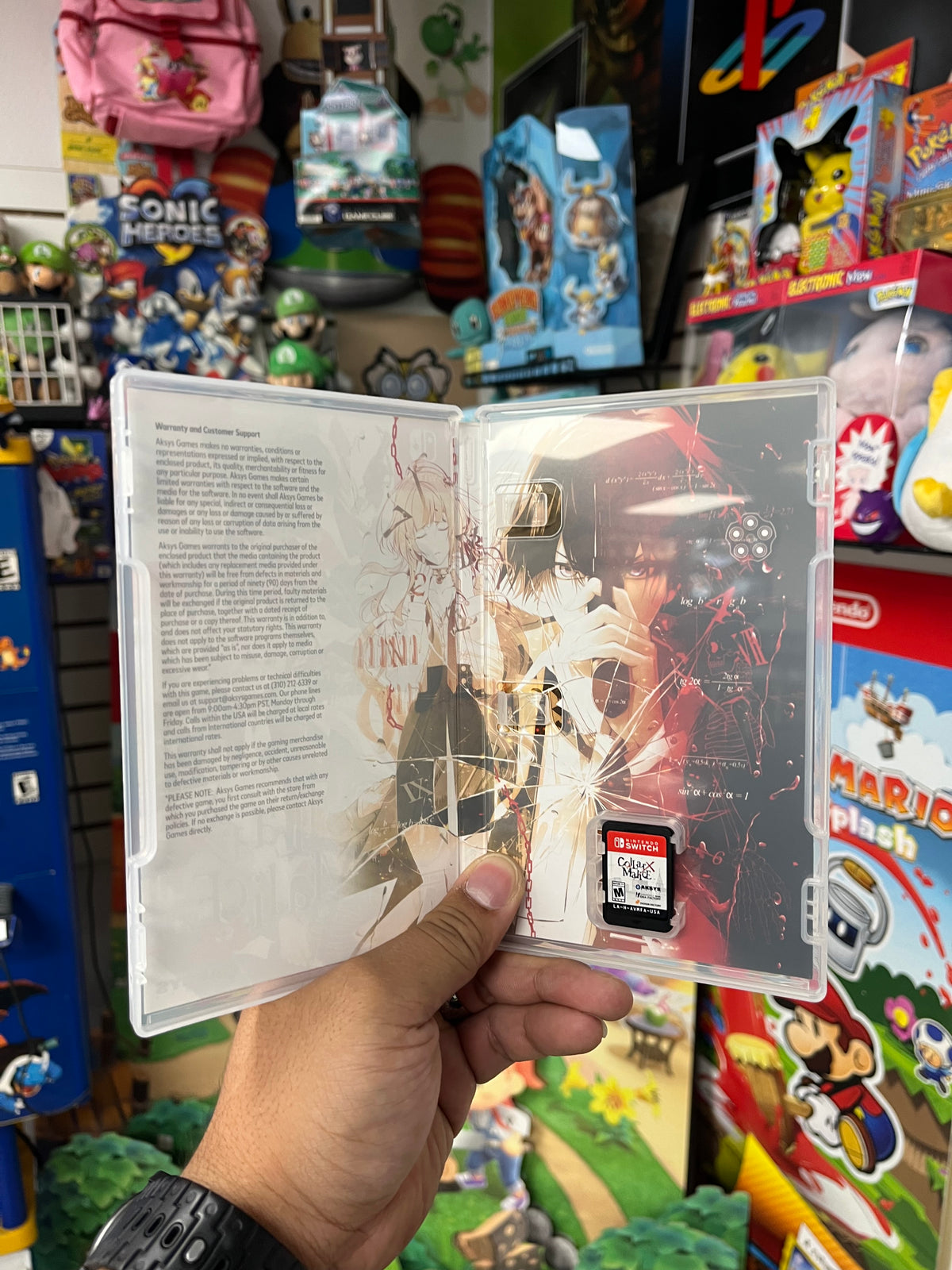Collar X Malice - Nintendo Switch CIB