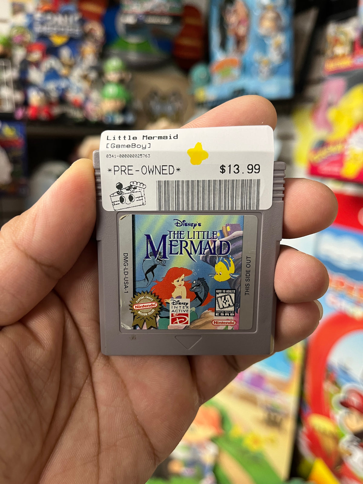 Little Mermaid - GameBoy Loose