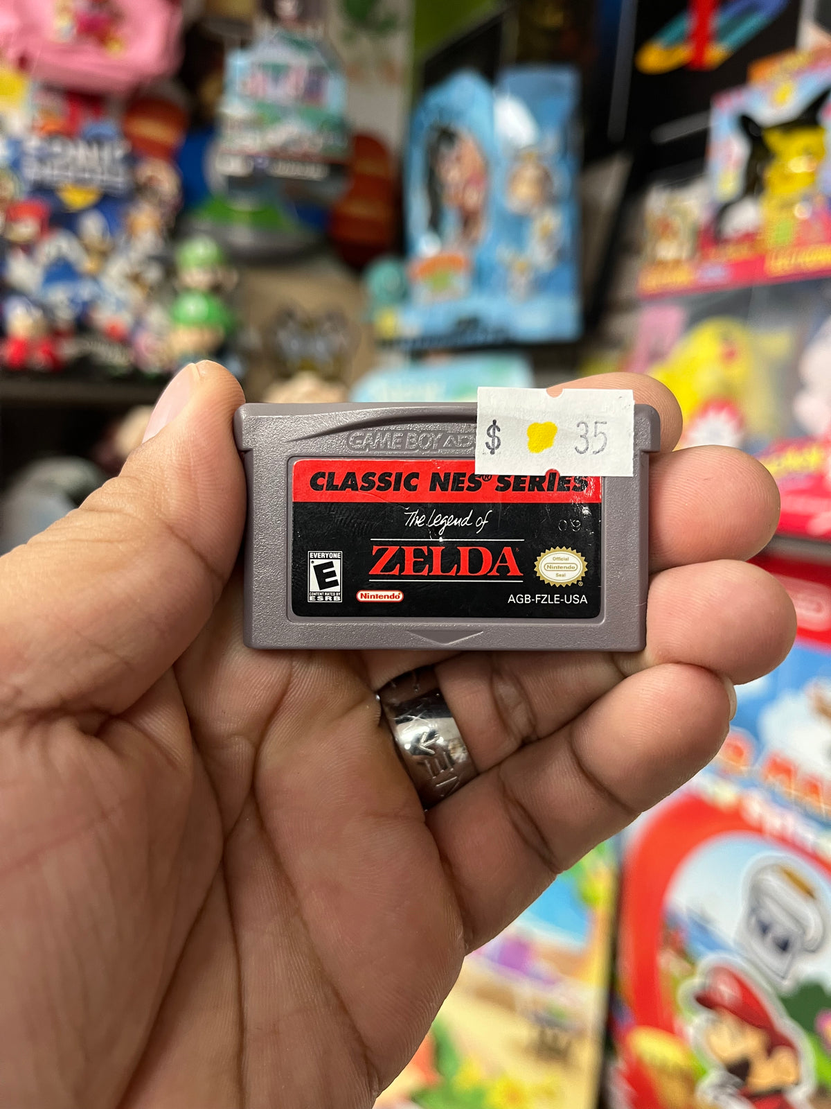 Classic NES Series Legend of Zelda - GBA Loose