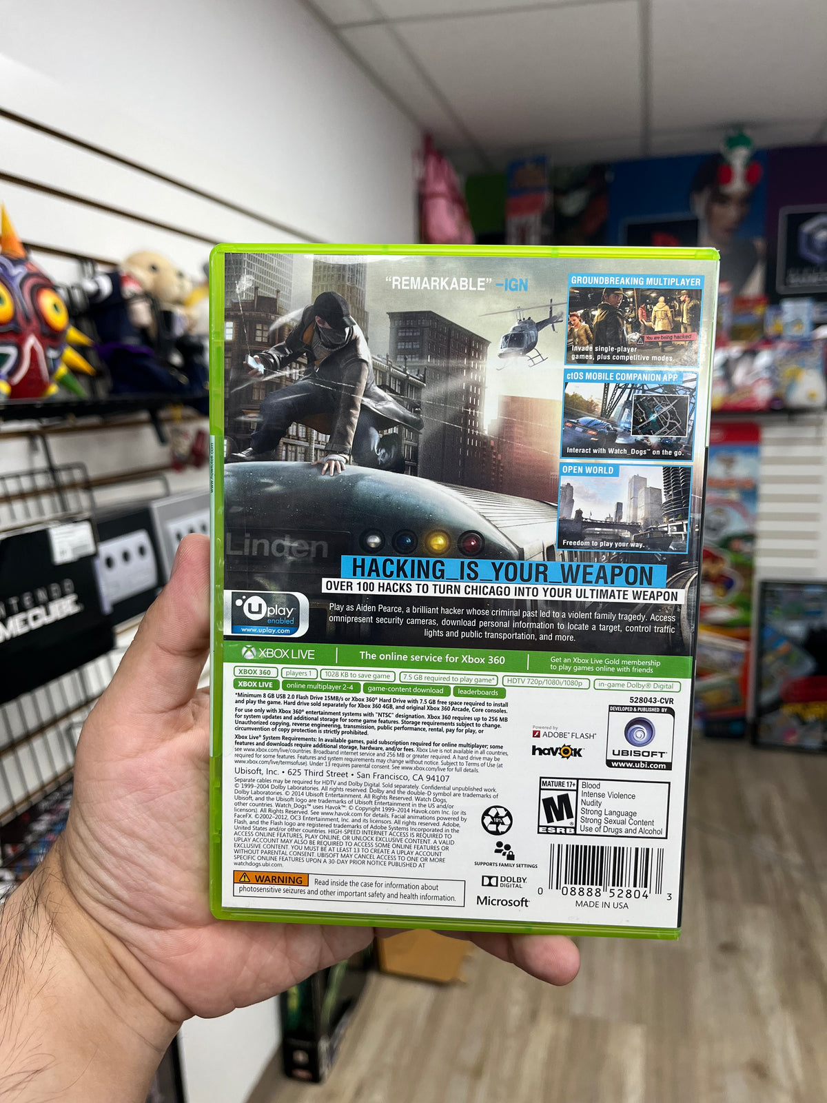 Watch Dogs - Xbox 360 Sealed