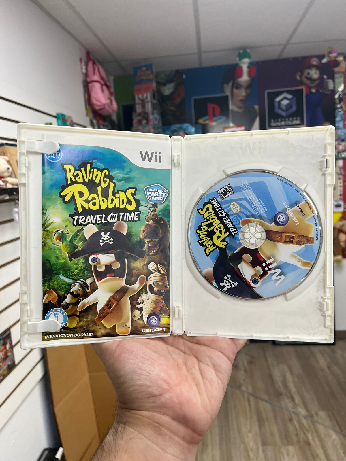 Raving Rabbids Travel in Time - Wii CIB