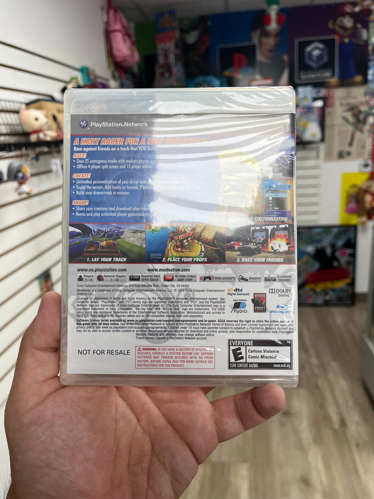 Modnation Racers - PS3 Sealed