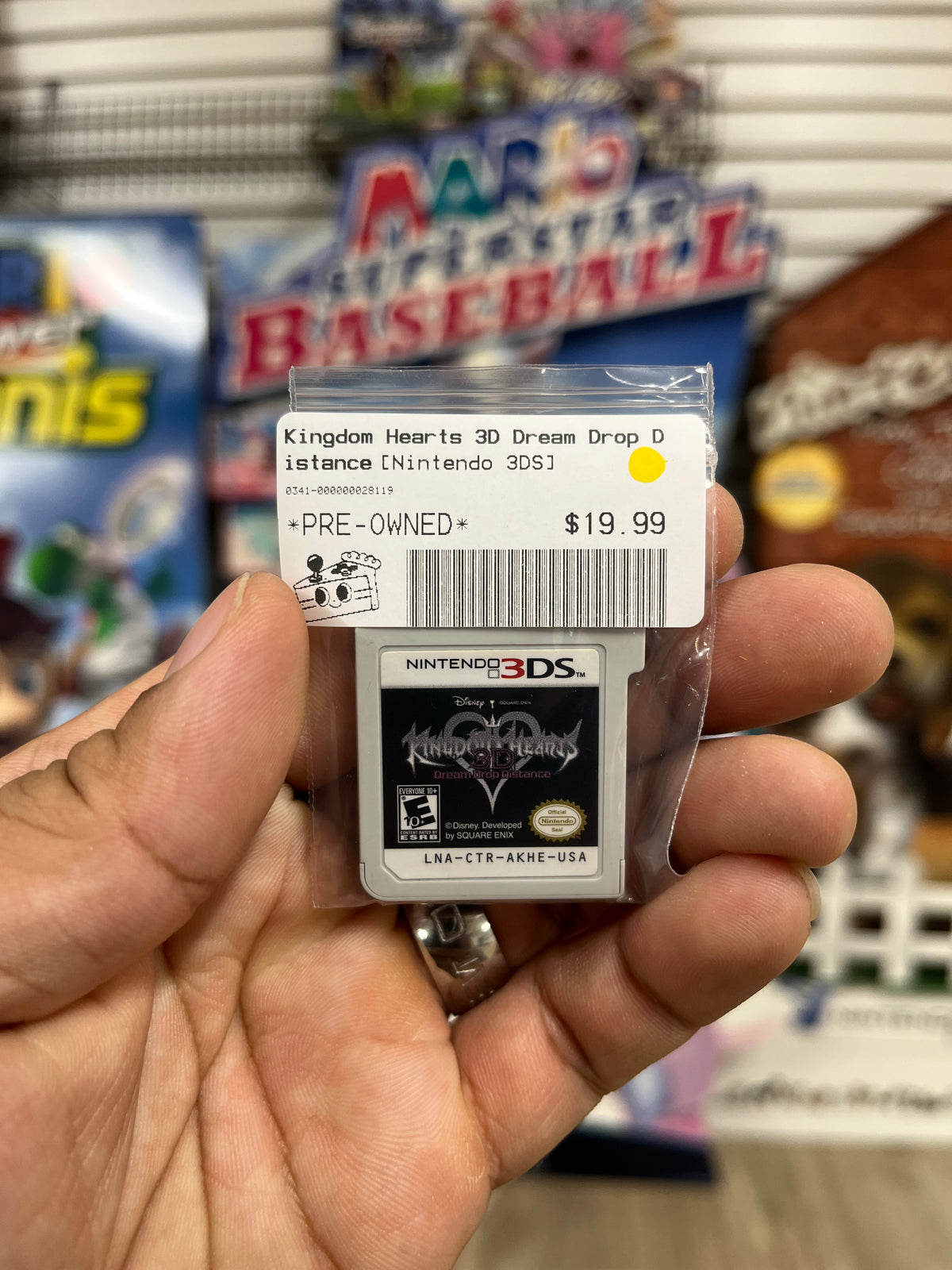 Kingdom Hearts 3D Dream Drop Distance - 3DS Loose