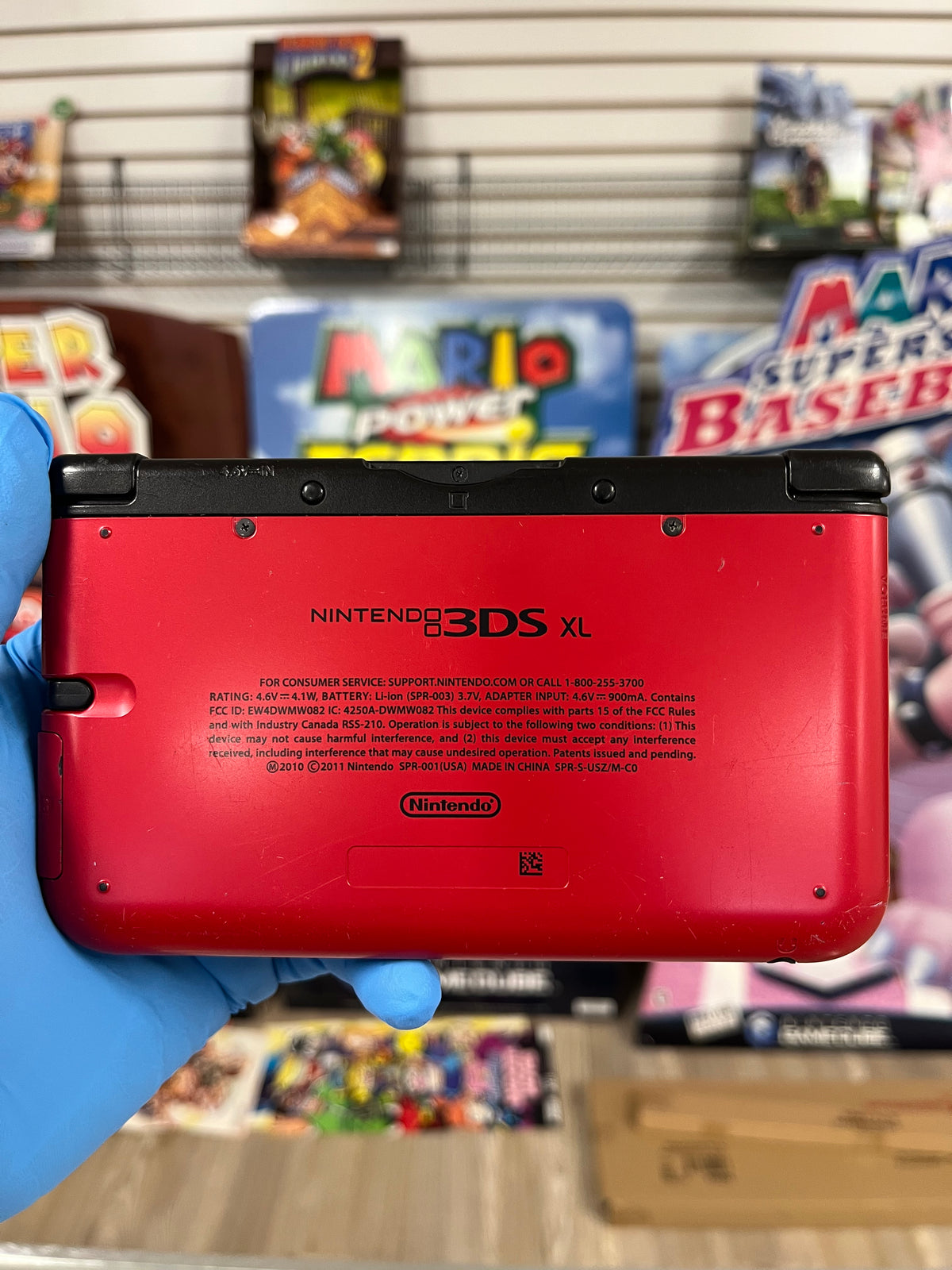 3DS XL Red + Black
