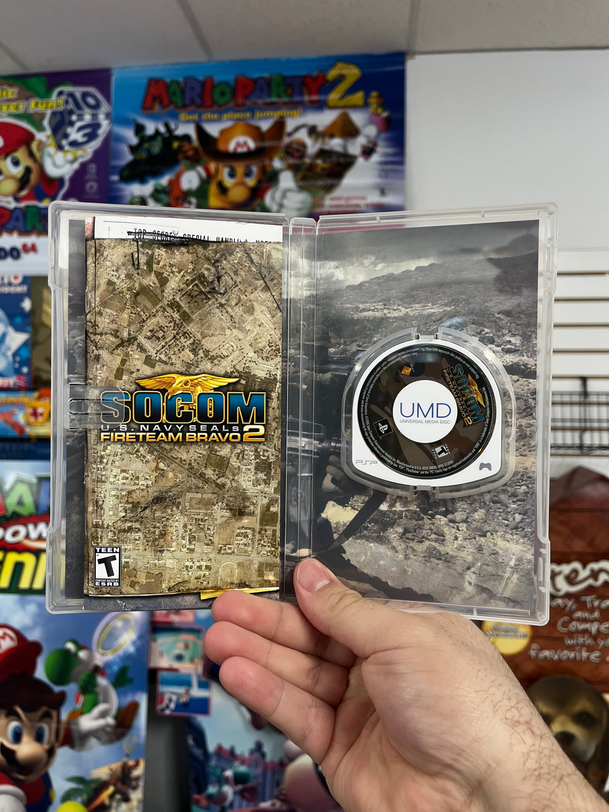 SOCOM US Navy Seals Fireteam Bravo 2 - PSP CIB