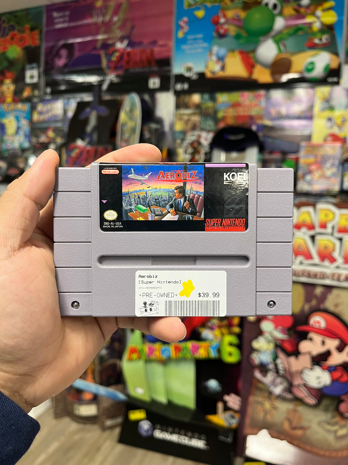 Aerobiz - SNES Loose