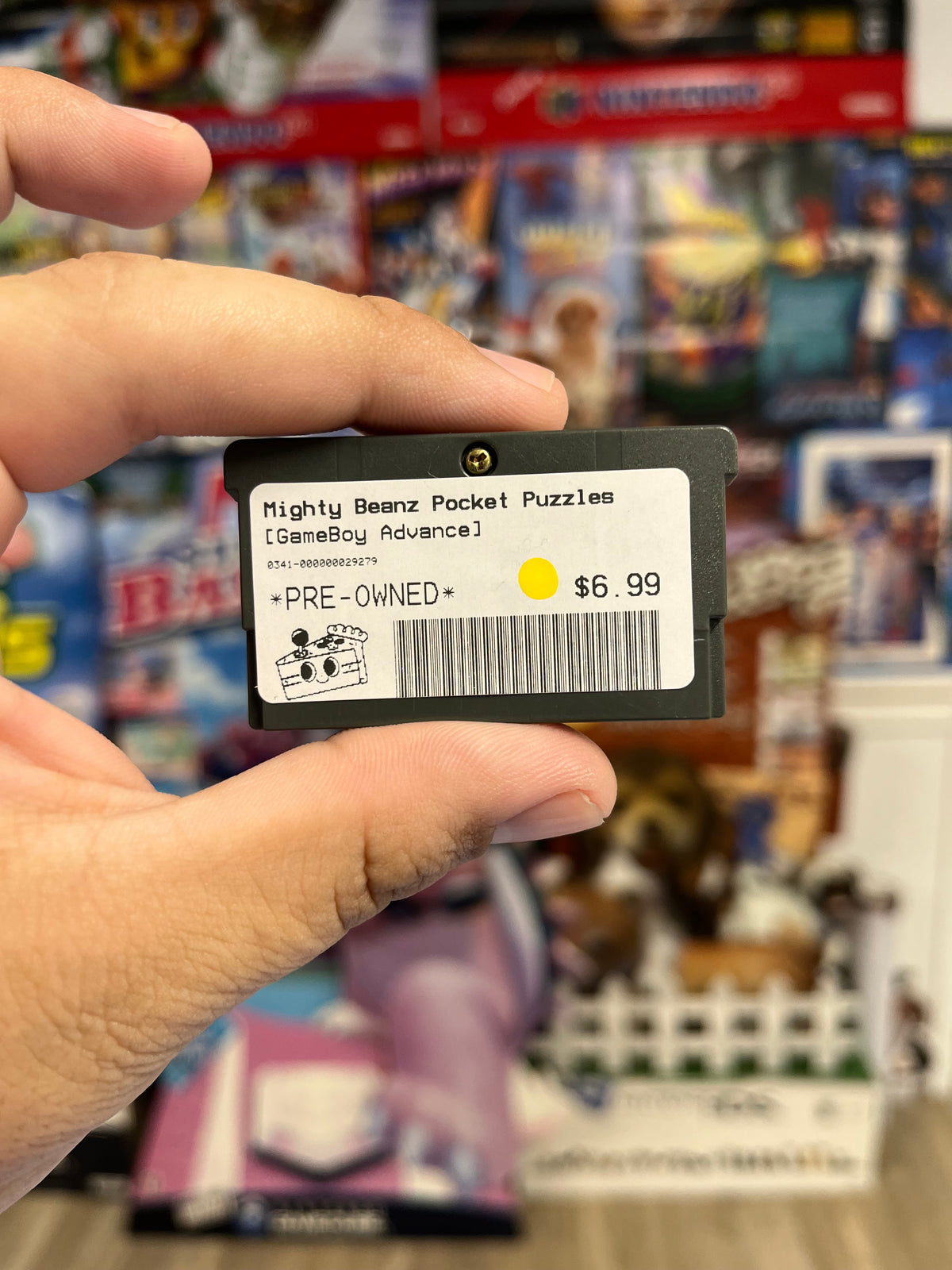 Mighty Beanz Pocket Puzzles - GBA Loose