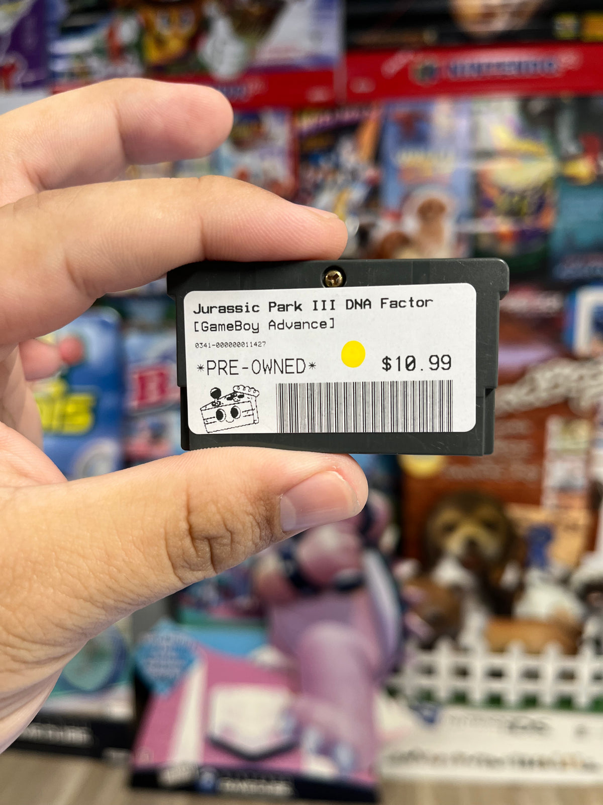 Jurassic Park III DNA Factor - GBA Loose