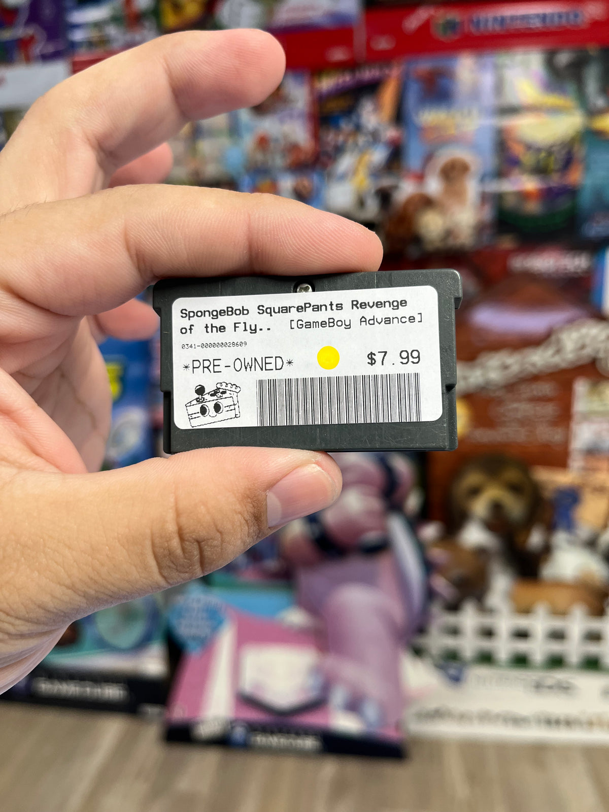 SpongeBob SquarePants Revenge of the Flying Dutchman - GBA Loose
