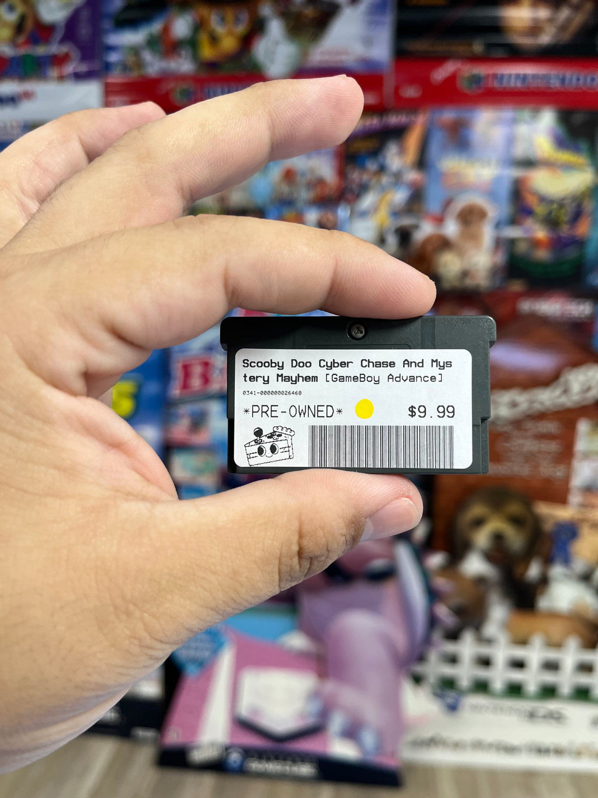 Scooby Doo Cyber Chase & Mystery Mayhem - GBA Loose
