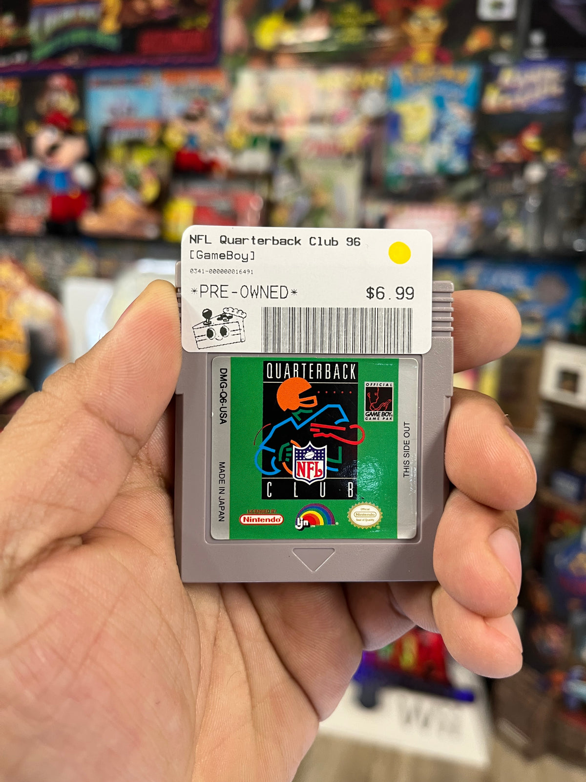 NFL Quarterback Club 96 - GameBoy Loose