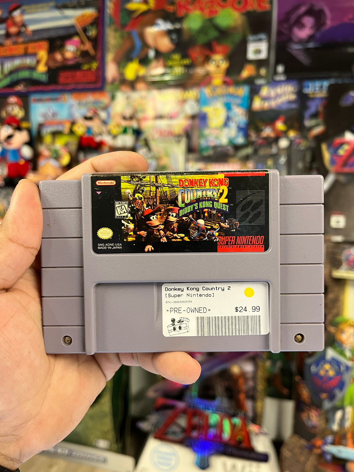 Donkey Kong Country 2 - SNES Loose