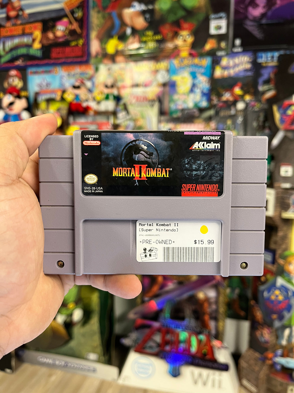 Mortal Kombat II - SNES Loose