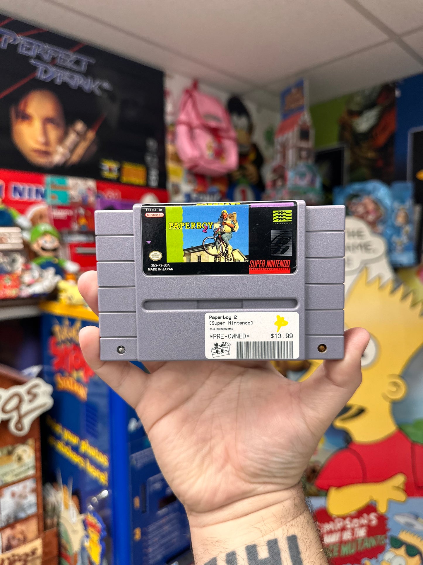 Paperboy 2 - SNES Loose