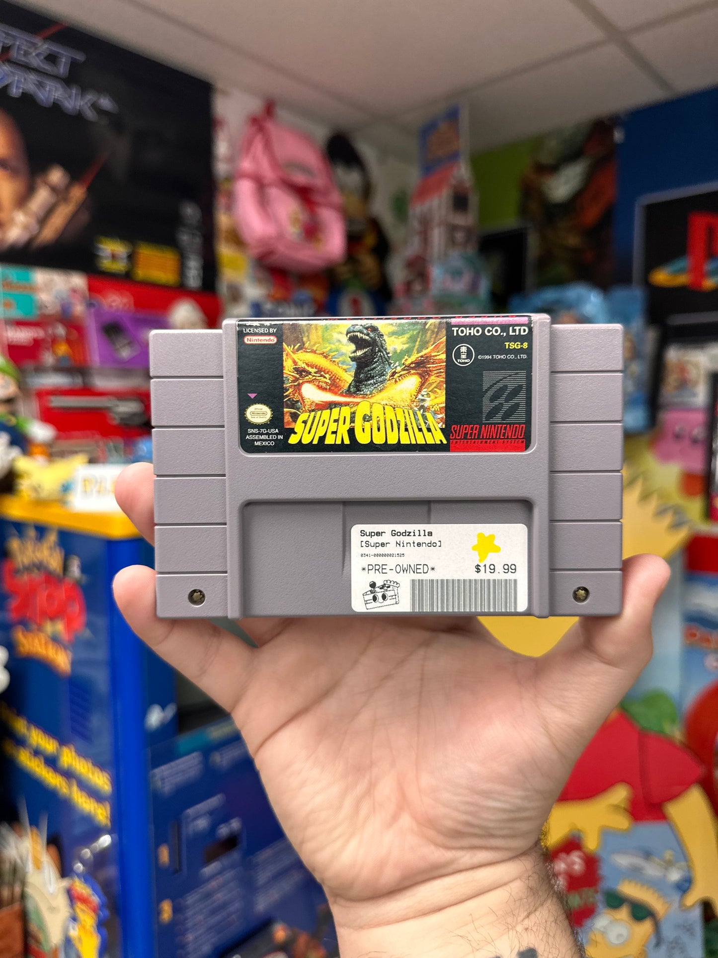 Super Godzilla - SNES Loose