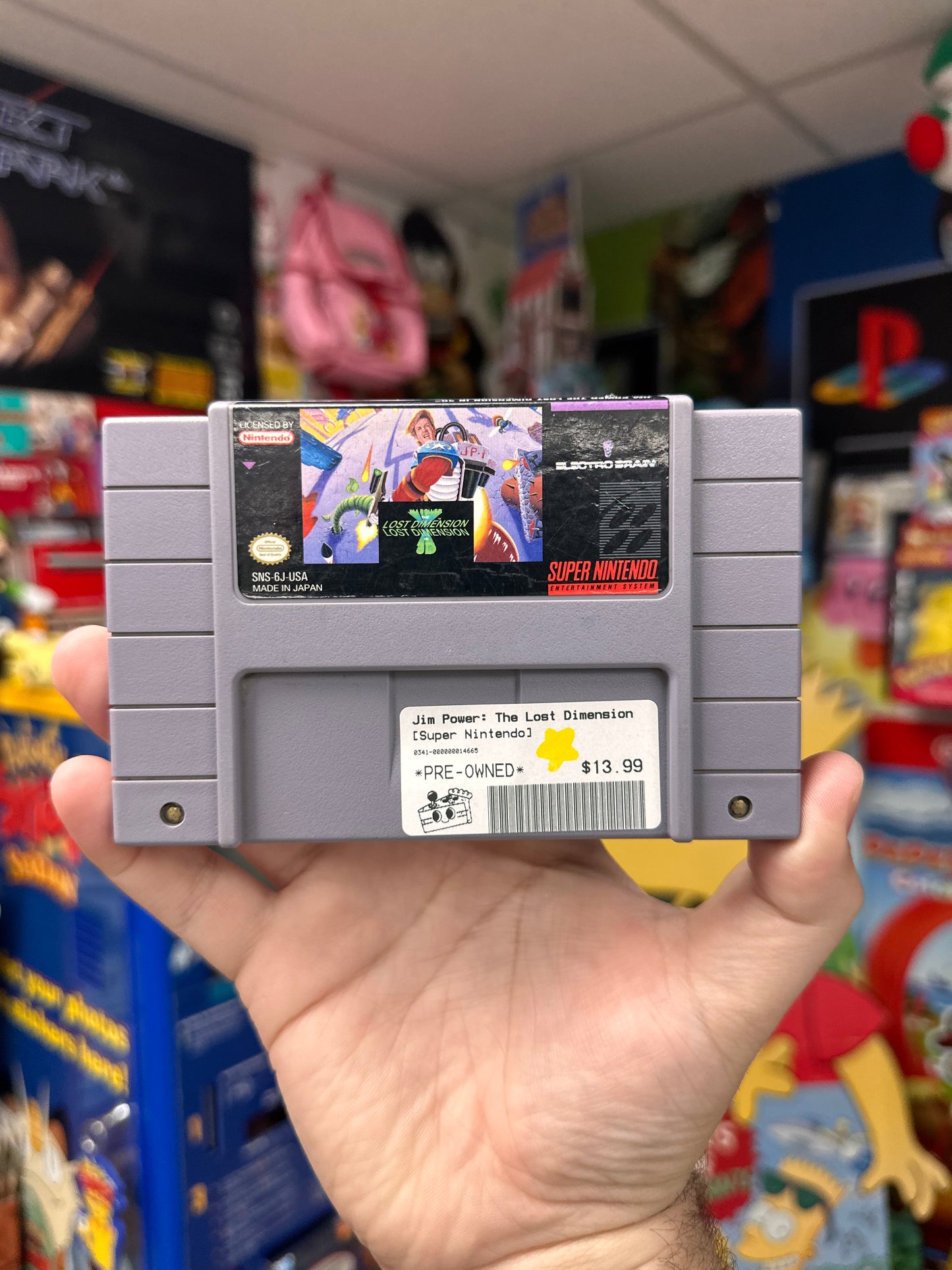 Jim Power: The Lost Dimension - SNES Loose