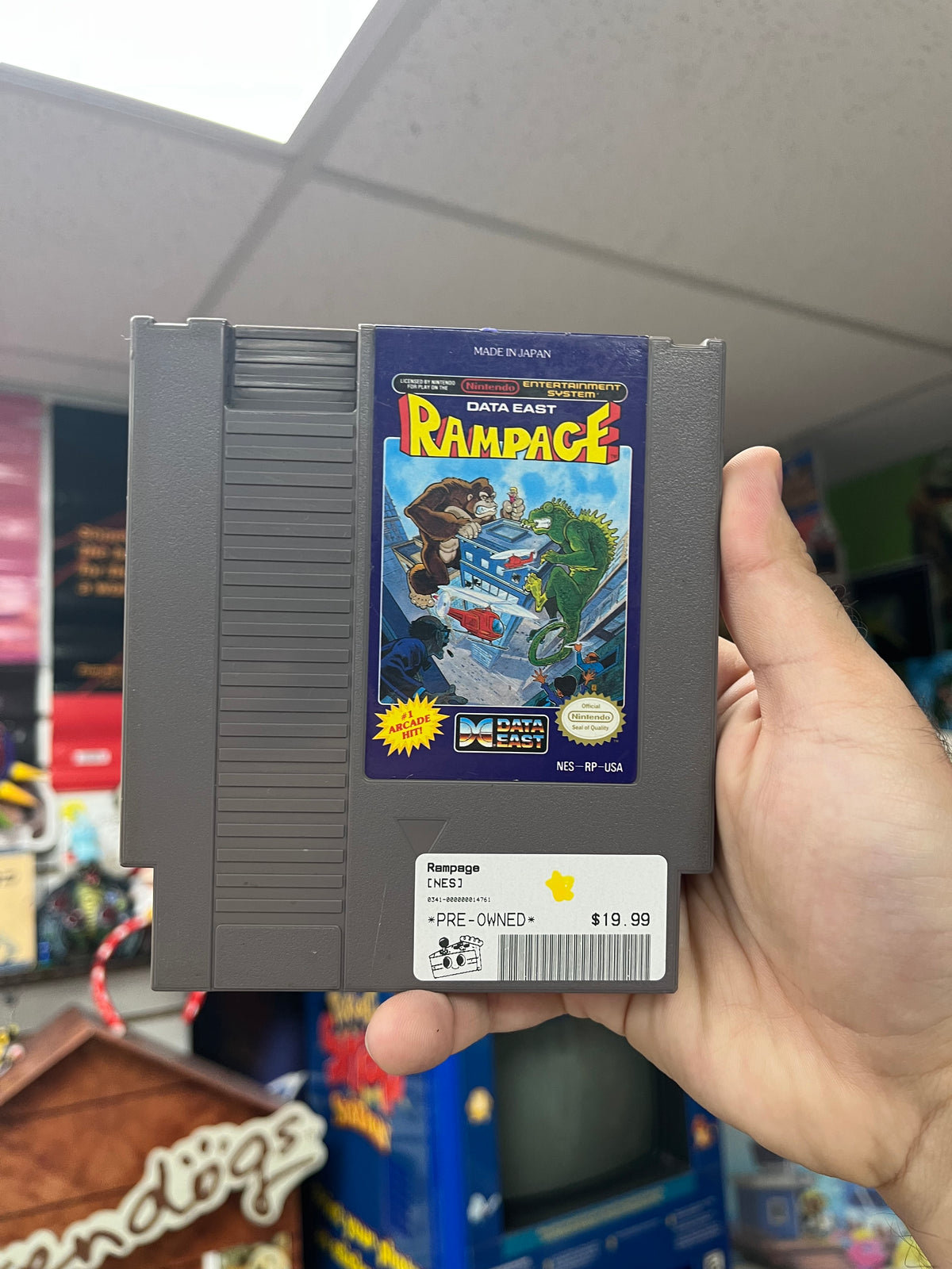 Rampage - NES Loose