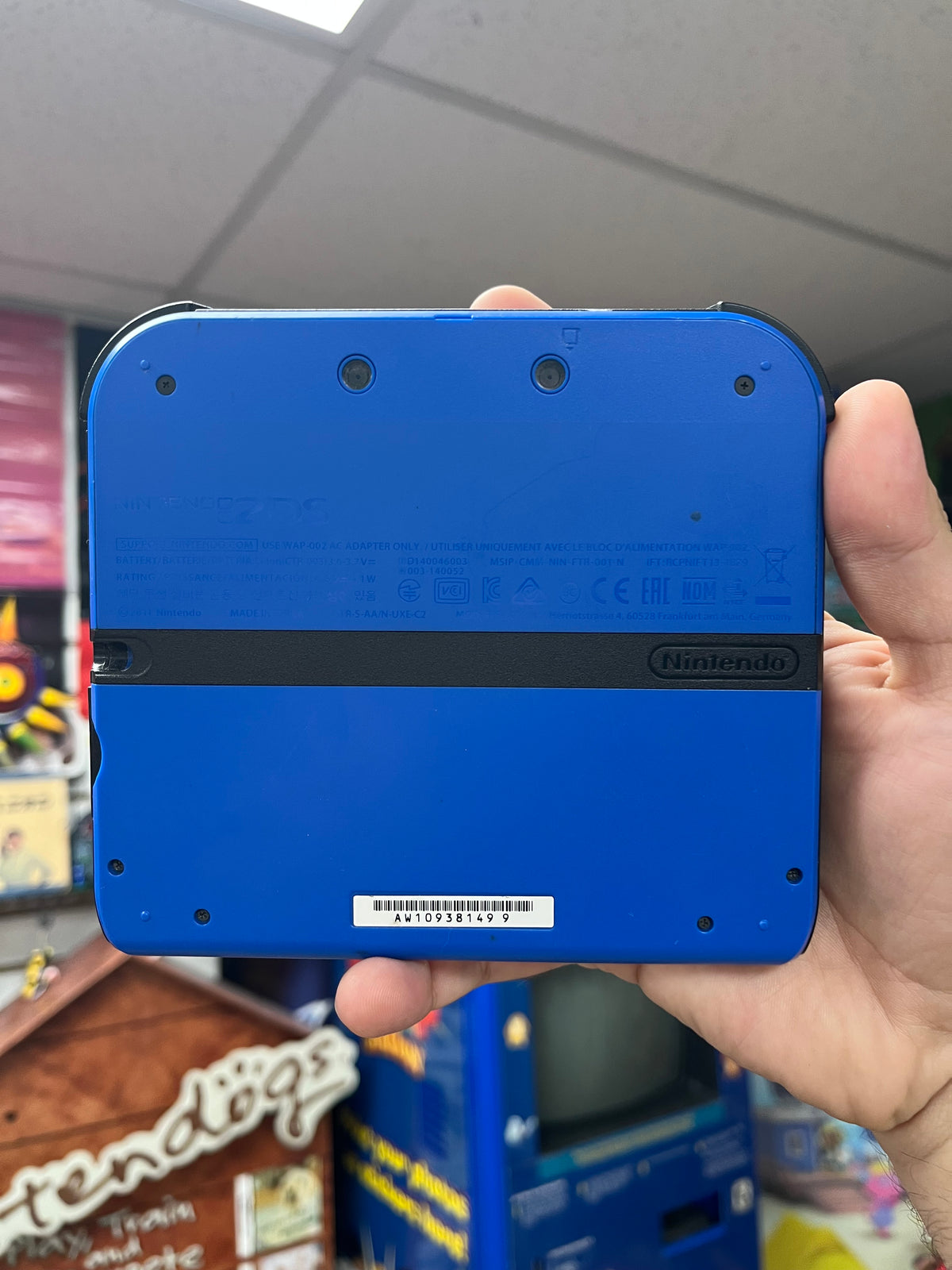 Nintendo 2DS Electric BLue